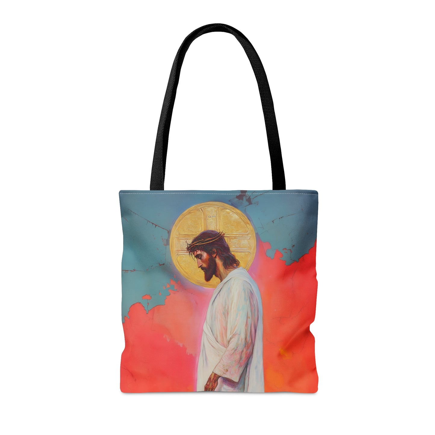 From the Tomb, Eternal Life Tote Bag - Large Medium Small Faith Art Bag - Catholic Faith Purse - Double Sided