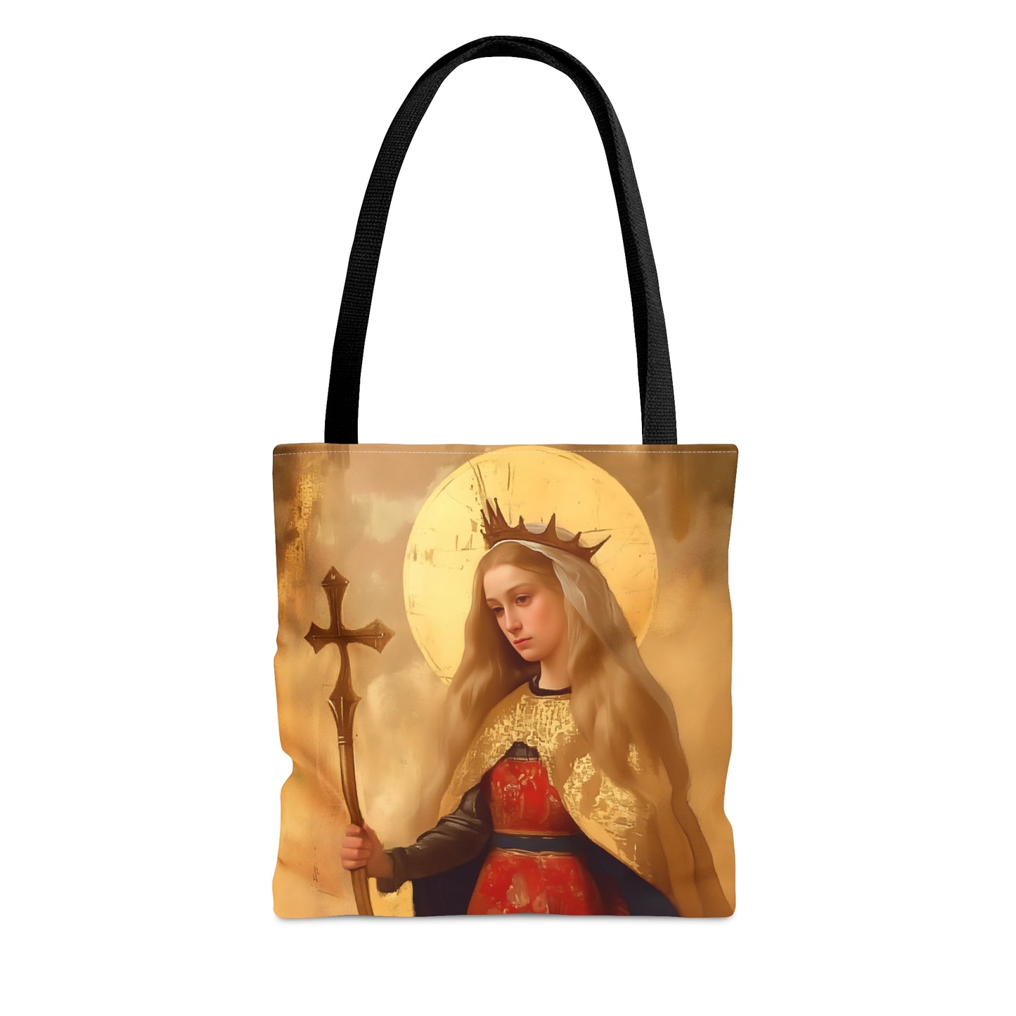 Saint Margaret of Antioch Tote Bag - Large Medium Small Faith Art Bag - Catholic Faith Purse - Religious Carry All