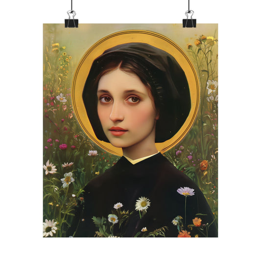 Saint Vincenza Gerosa Poster Print - Sanctified Souls Print - Multiple Sizes - Premium Posters - Catholic Art for your home