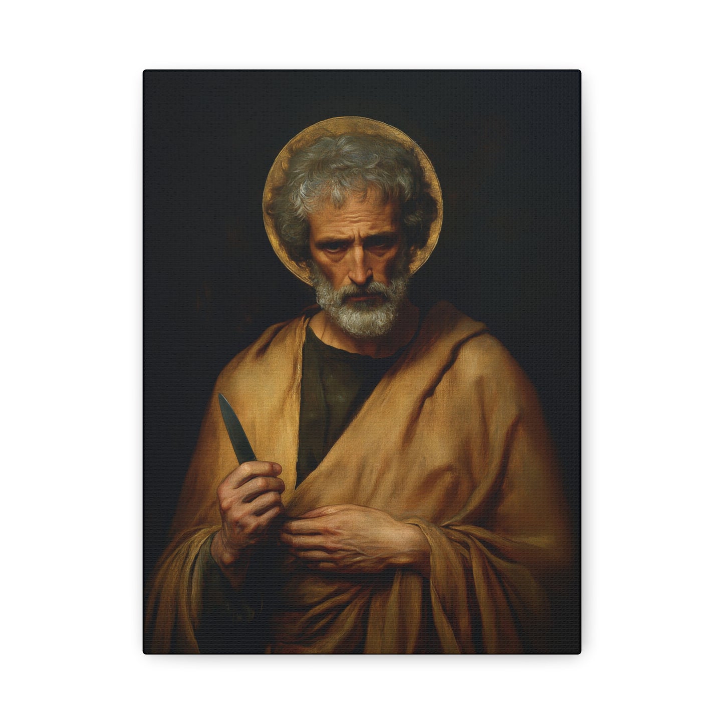 Saint Bartholomew the Apostle  - Gallery Wrapped Canvas - Print - Religious Art for your Home - Catholic