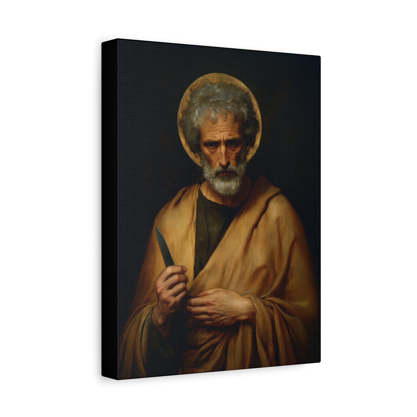 Saint Bartholomew the Apostle  - Gallery Wrapped Canvas - Print - Religious Art for your Home - Catholic