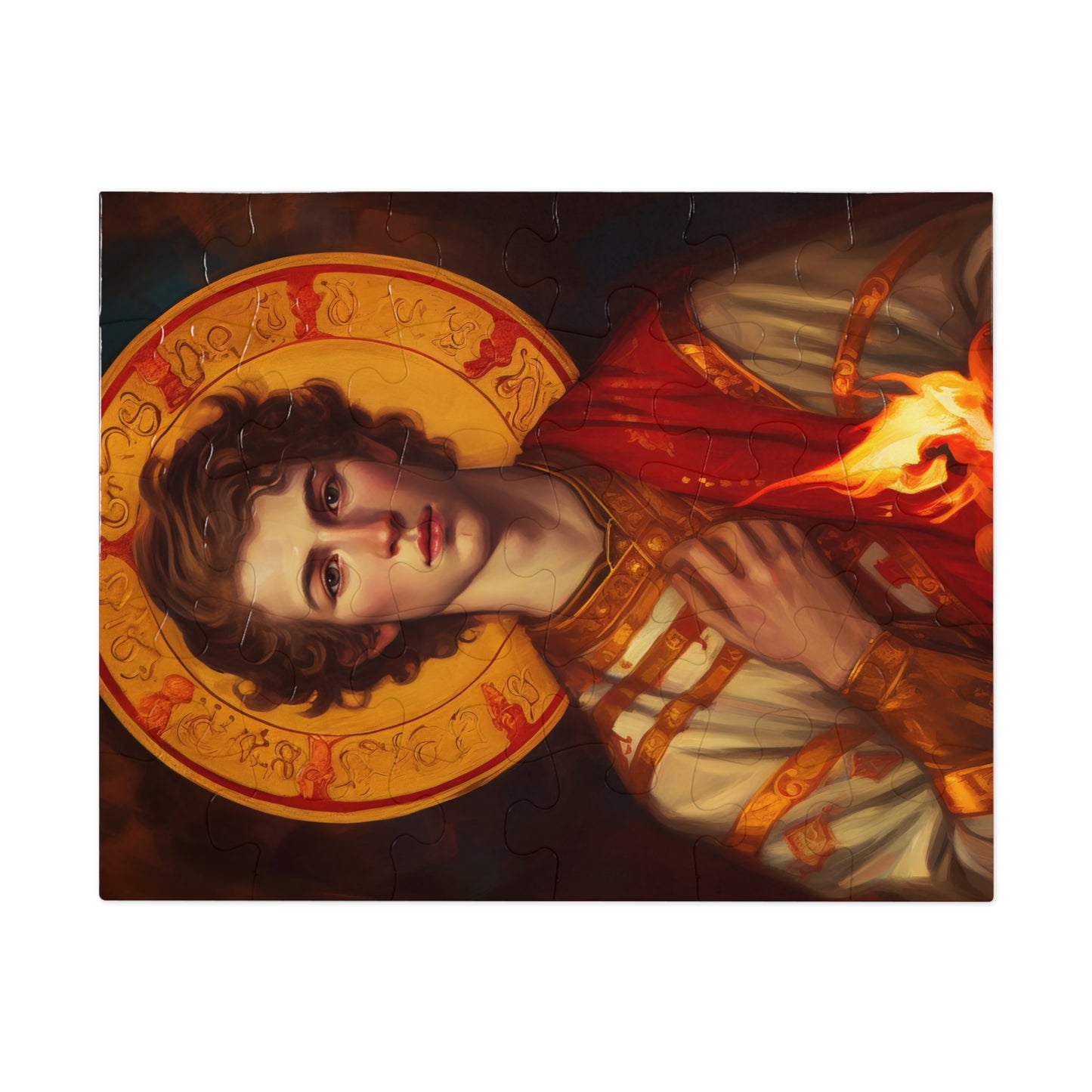 Saint Lawrence - Puzzle and Keepsake Tin - Religious Jigsaw Puzzle (30, 110, 252, 500,1000-Piece) - Religious Puzzle