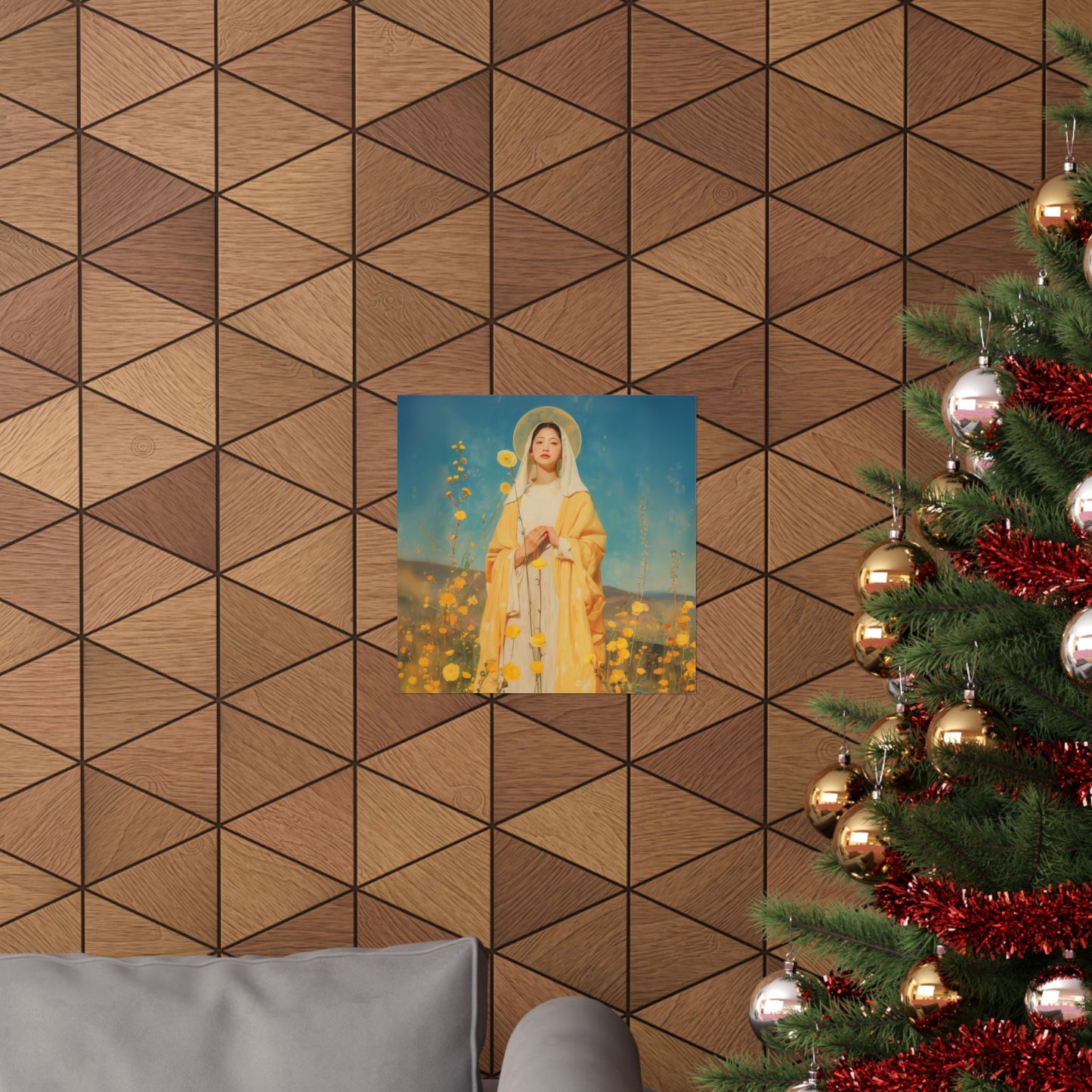 Saint Agatha Lin - Sanctified Souls Print - Multiple Sizes - Premium Matte Vertical Posters