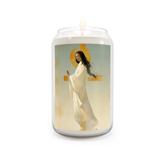 Our Lady of Akita - Mother Mary - Scented Prayer Candle, 13.75oz - Tall Size - Religious Prayer Candle