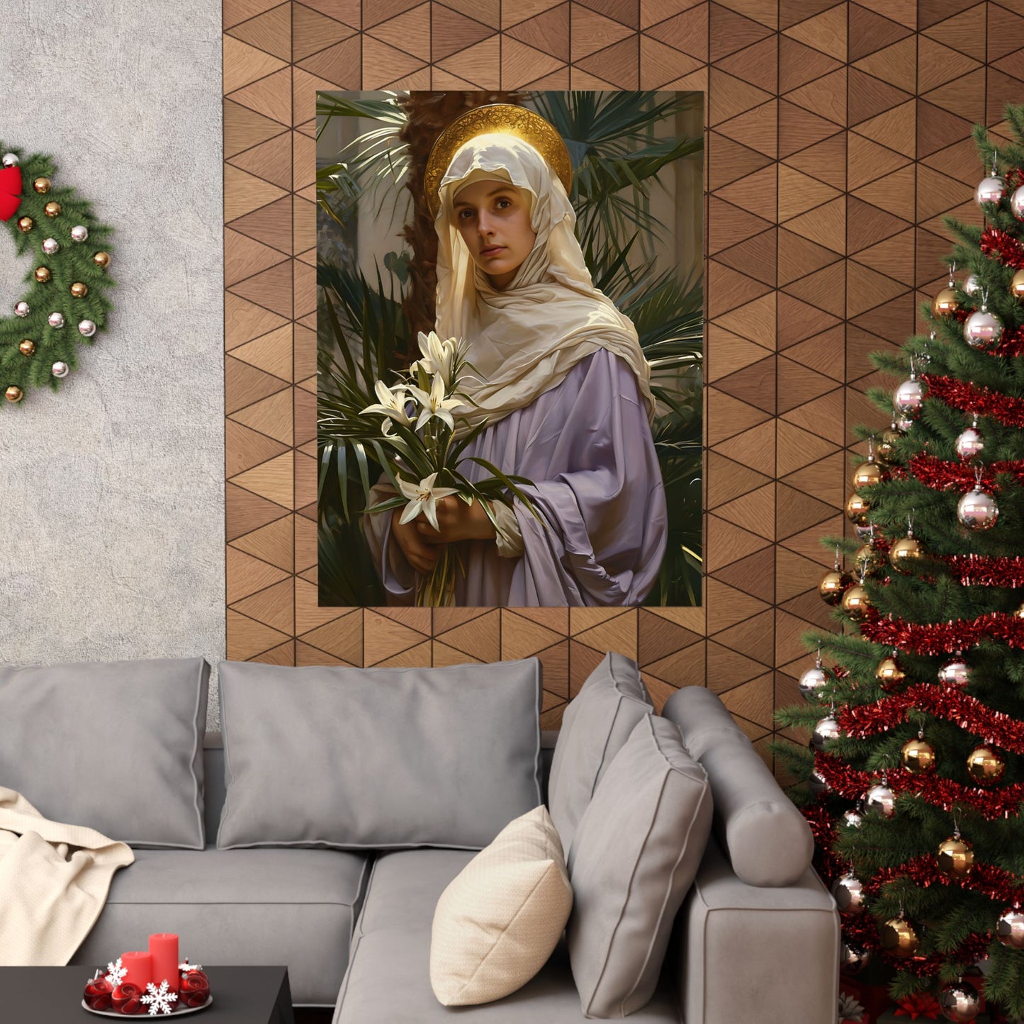 Saint Adele - Sanctified Souls Print - Multiple Sizes - Premium Matte Vertical Posters