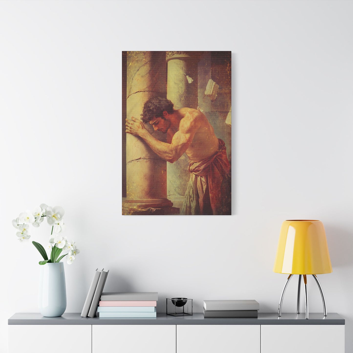 Samson - Museum Wrapped Canvas - Sanctified Souls Print - Religious Art for your Home