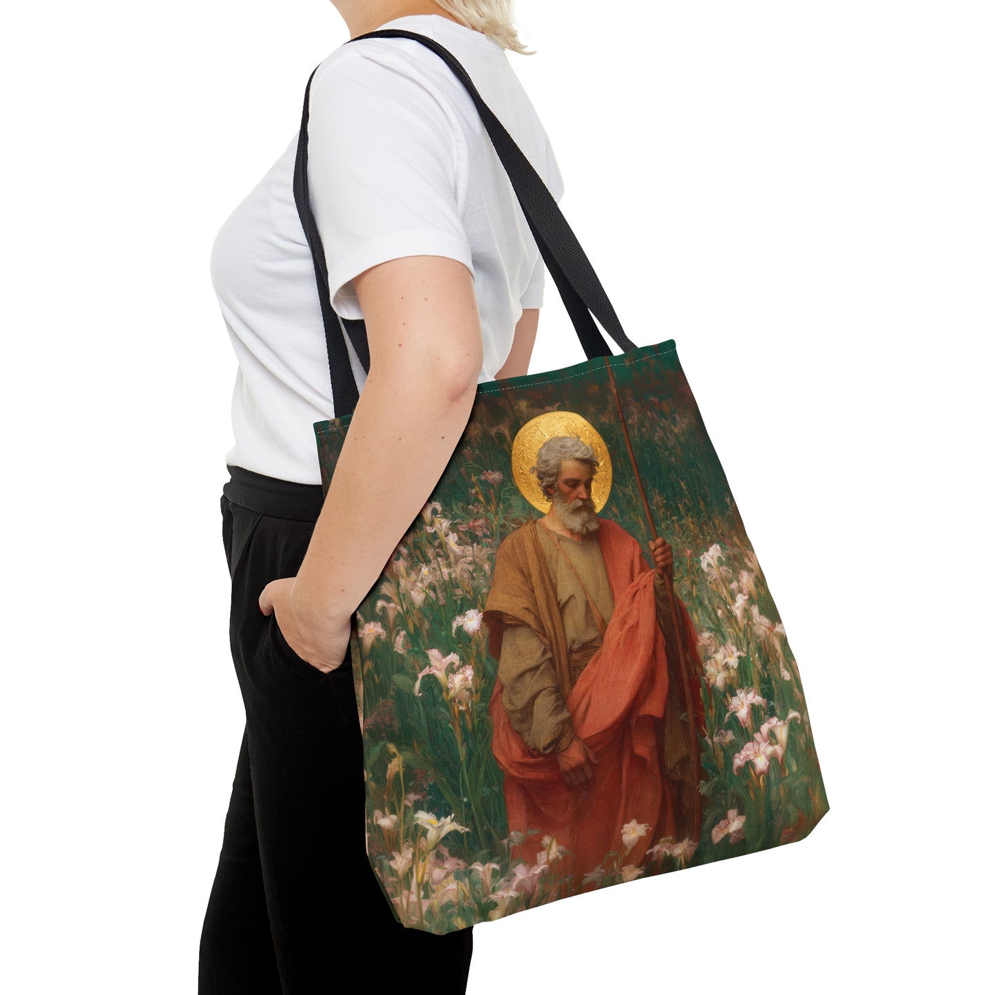 Saint James the Lesser - Tote Bag - Large Medium Small Faith Art Bag - Bible Study Faith Purse - Double Sided