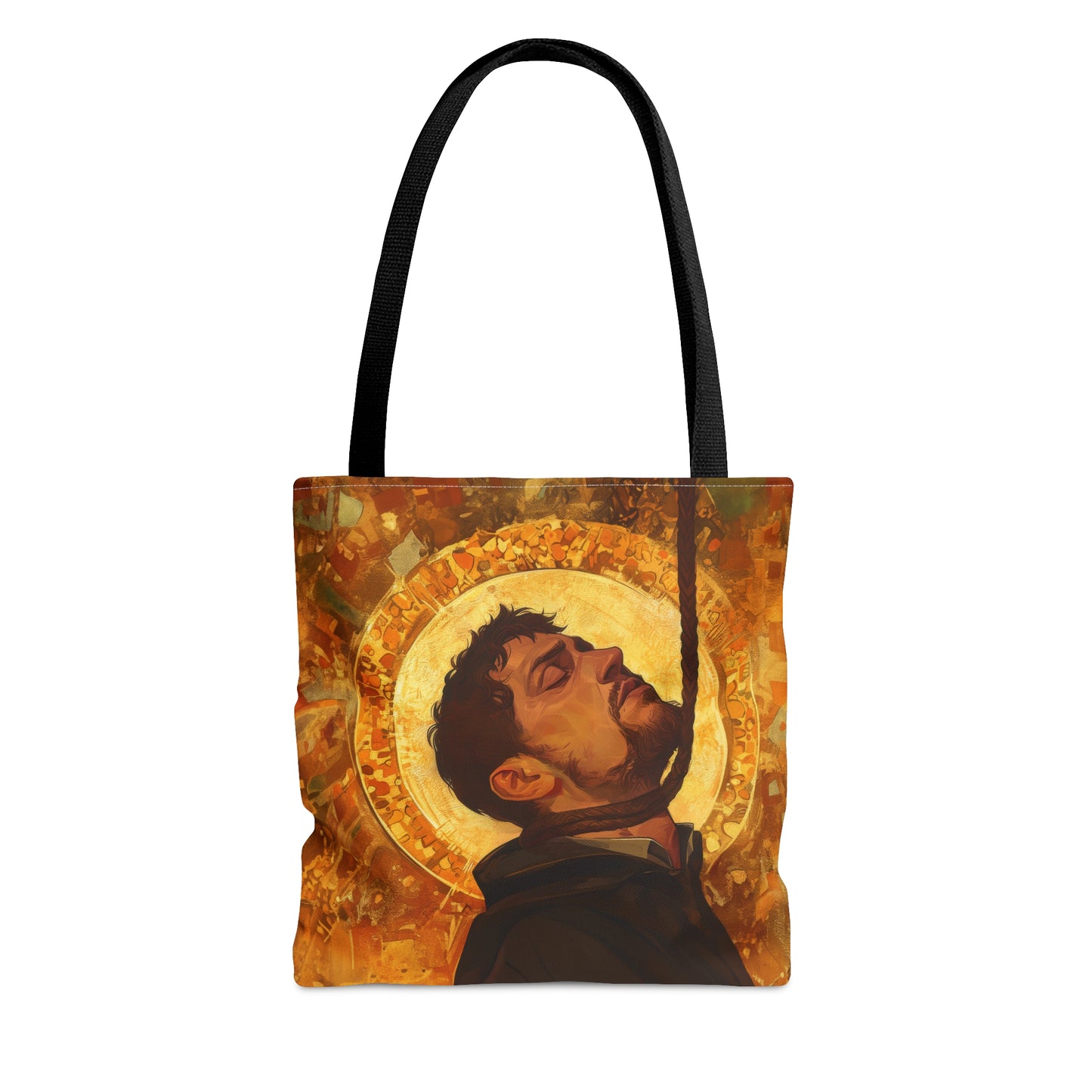 Saint John Ogilvie Tote Bag - Large Medium Small Faith Art Bag - Catholic Faith Purse - Religious Carry All Reusable Tote Bag