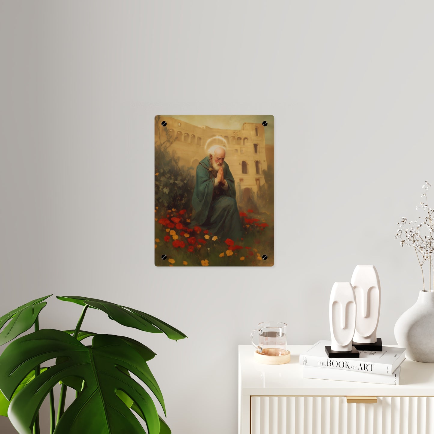 Saint Cyprian Wall Art Panel - Ready to Hang Acrylic Print - Catholic Saint Art - Patron Saint Print - Martyr Art