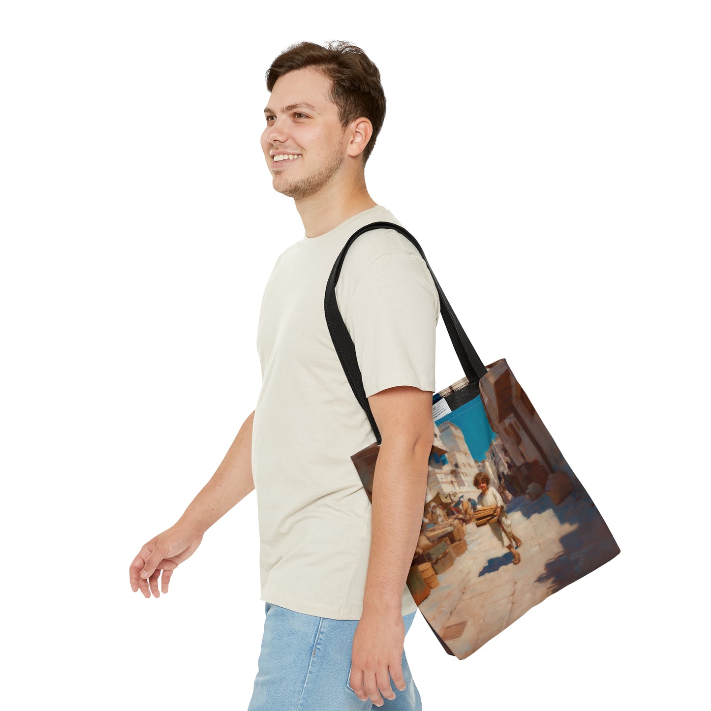 Nazareth and the Hidden Light of Christ - Tote Bag - Large Medium Small Faith Art Bag - Catholic Faith Purse