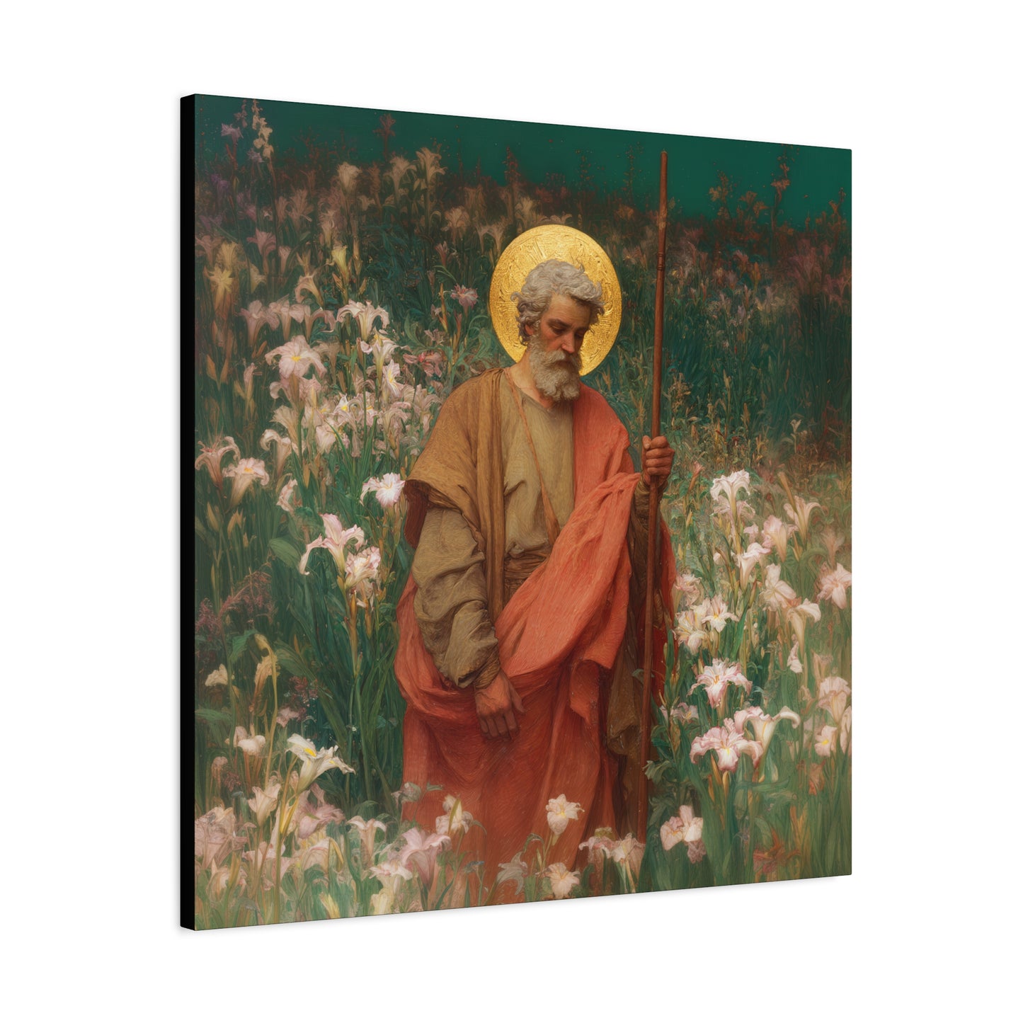 Saint James the Lesser -  Museum Wrapped Canvas - Sanctified Souls Print - Religious Art for your Home - Catholic Patron Saint Art