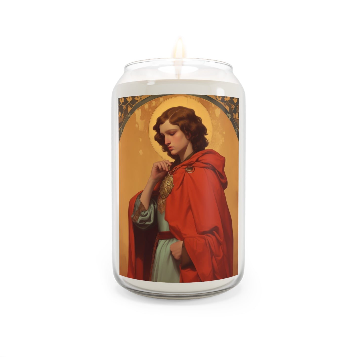 Saint Casimir of Poland Candle - Scented Prayer Candle, 13.75oz - Tall Size - Religious Candle - Catholic Art - Religious Gift