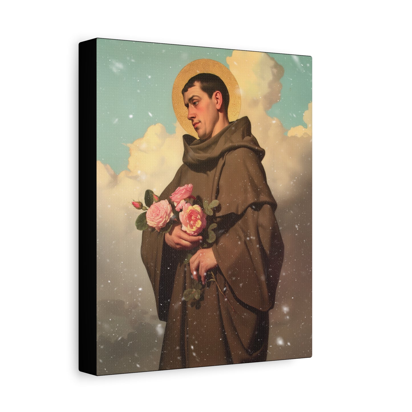 Saint Didacus of Alcala - Gallery Wrapped Canvas - Print - Religious Art for your Home - Catholic Art