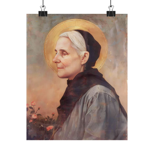 Saint Ursula Ledochowska - Catholic Saint Art - Sanctified Souls Print - Multiple Sizes - Premium Matte Vertical Posters