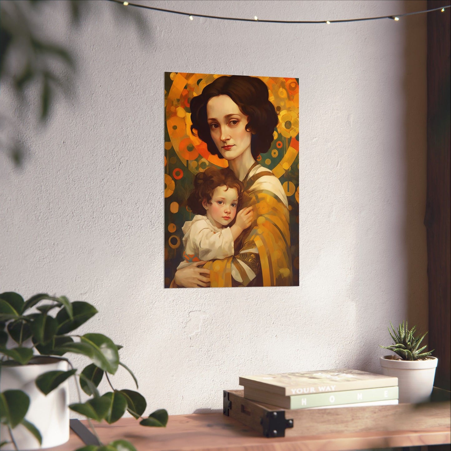 Saint Gianna Beretta Molla  Print - Sanctified Souls Print - Multiple Sizes - Premium Matte Vertical Posters