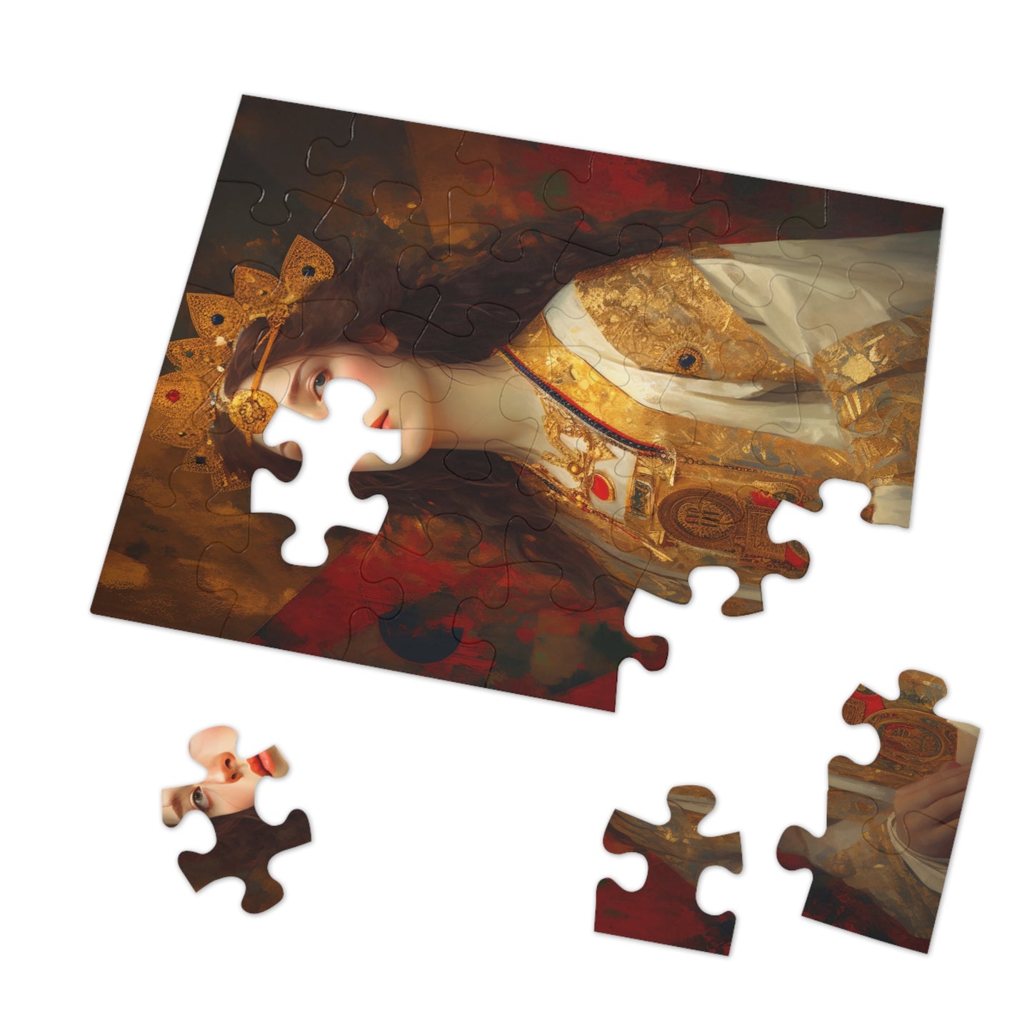 Saint Barbara - Puzzle and Keepsake Tin - Religious Jigsaw Puzzle (30, 110, 252, 500,1000-Piece) - Religious Puzzle