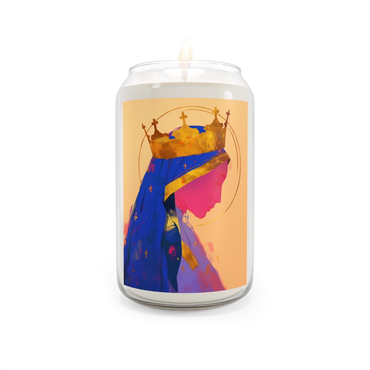 Mother Mary -  Source of Eternal Grace - Scented Prayer Candle, 13.75oz -  Candle - Catholic Art - prayer room Scented Candle