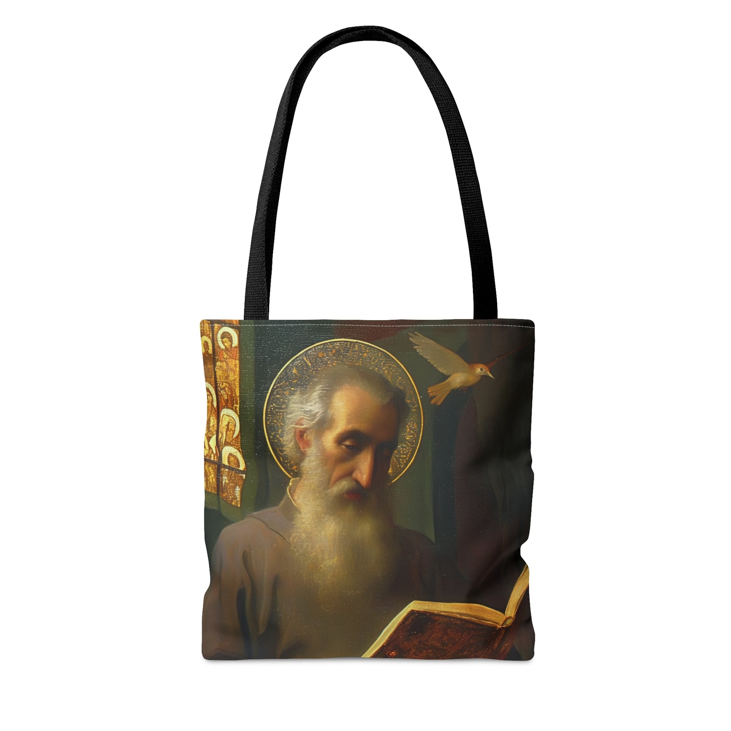 Saint Issac of Armenia Tote Bag - Large Medium Small Faith Art Bag - Catholic Faith Purse - Religious - Prayer Bag - Devotional Purse