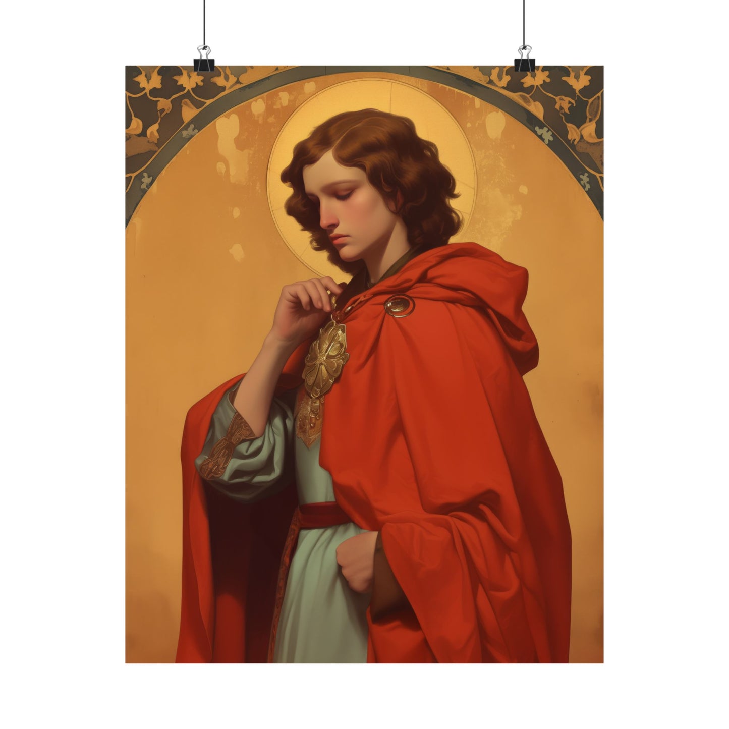 Saint Casimir of Poland Print - Sanctified Souls Print - Multiple Sizes - Premium Matte Vertical Posters