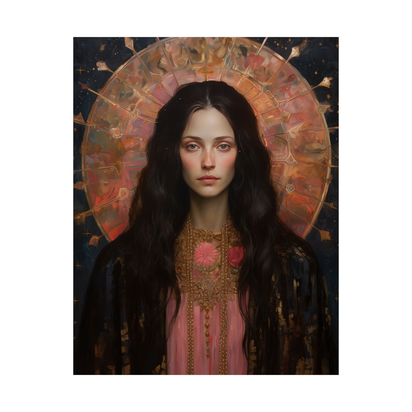 Saint Susanna - Sanctified Souls Print - Multiple Sizes - Premium Matte Vertical Posters
