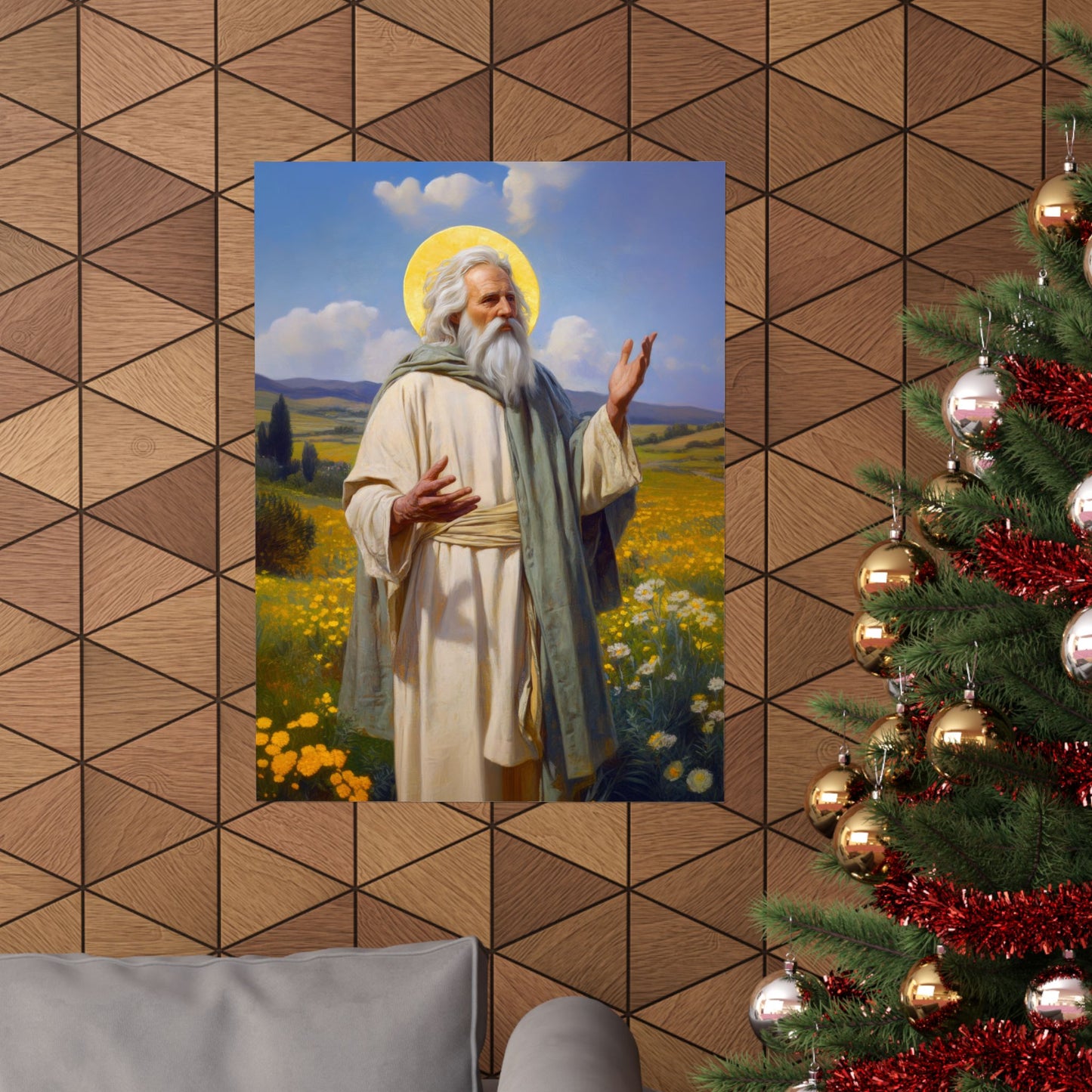 Saint Hilary of Arles - Sanctified Souls Print - Multiple Sizes - Premium Matte Vertical Posters