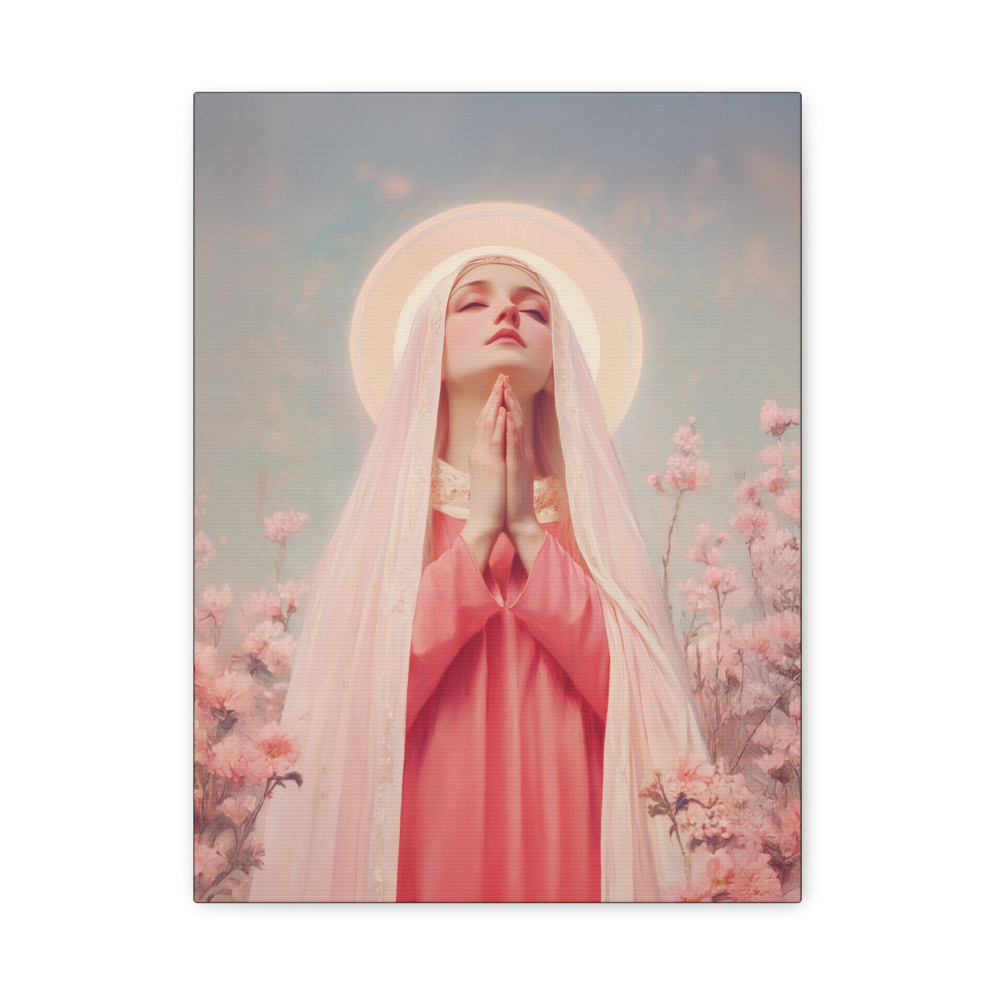 Saint Illuminata - Gallery Wrapped Canvas - Print - Religious Art for your Home - Catholic Art Print