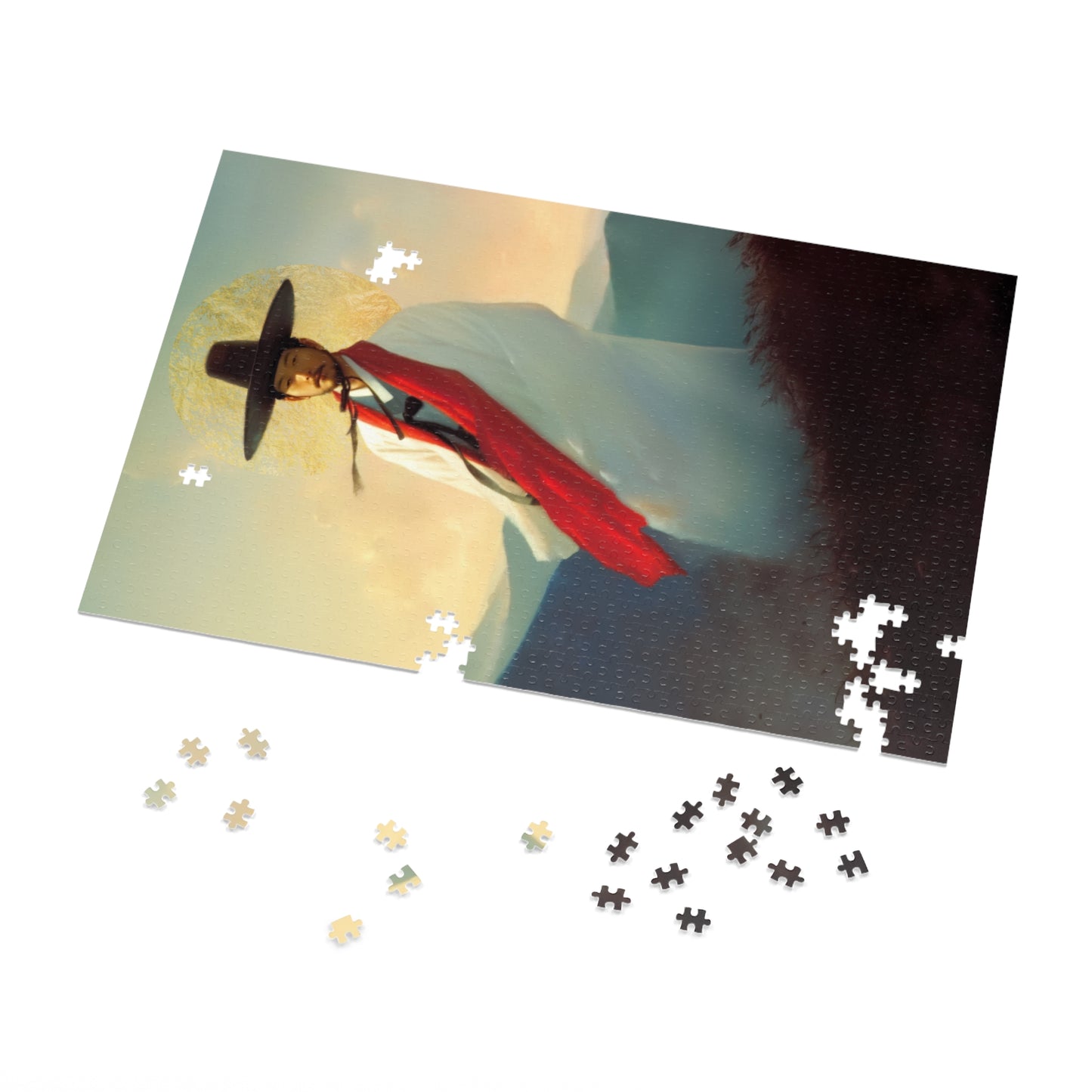 Saint Andrew Kim Taegon - Puzzle and Tin - Religious Jigsaw Puzzle (30, 110, 252, 500,1000) - Gift Catholic Families - Martyr of the Church