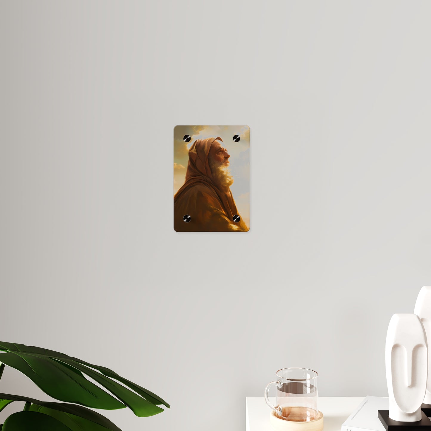 Father Abraham Wall Art Panel - Ready to Hang Acrylic Print - Catholic Saint Art - Patron Saint Print - No Frame needed