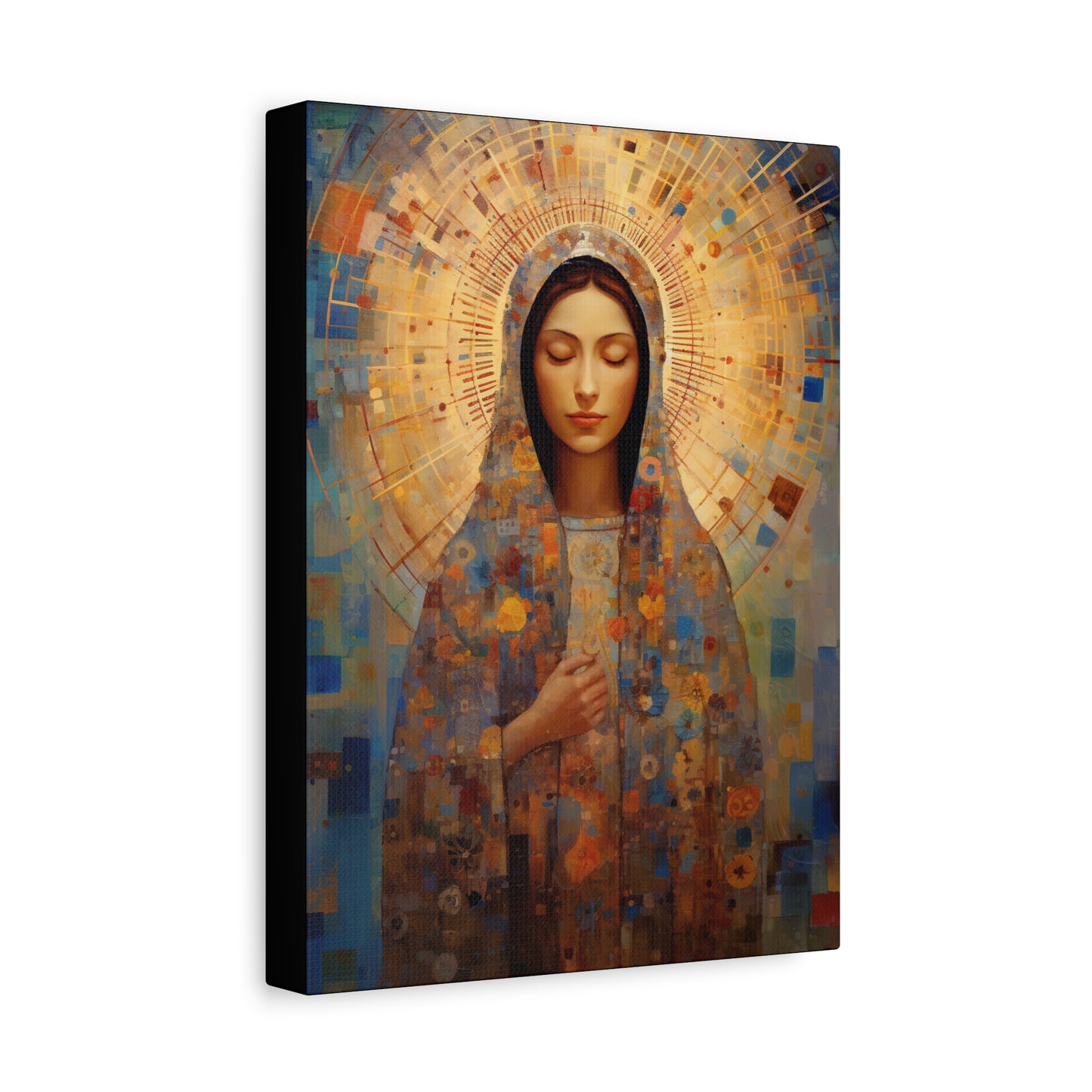 The Virgin of the Americas : Our Lady of Guadalupe Museum Wrapped Canvas Print - Multiple Sizes - Catholic Home art