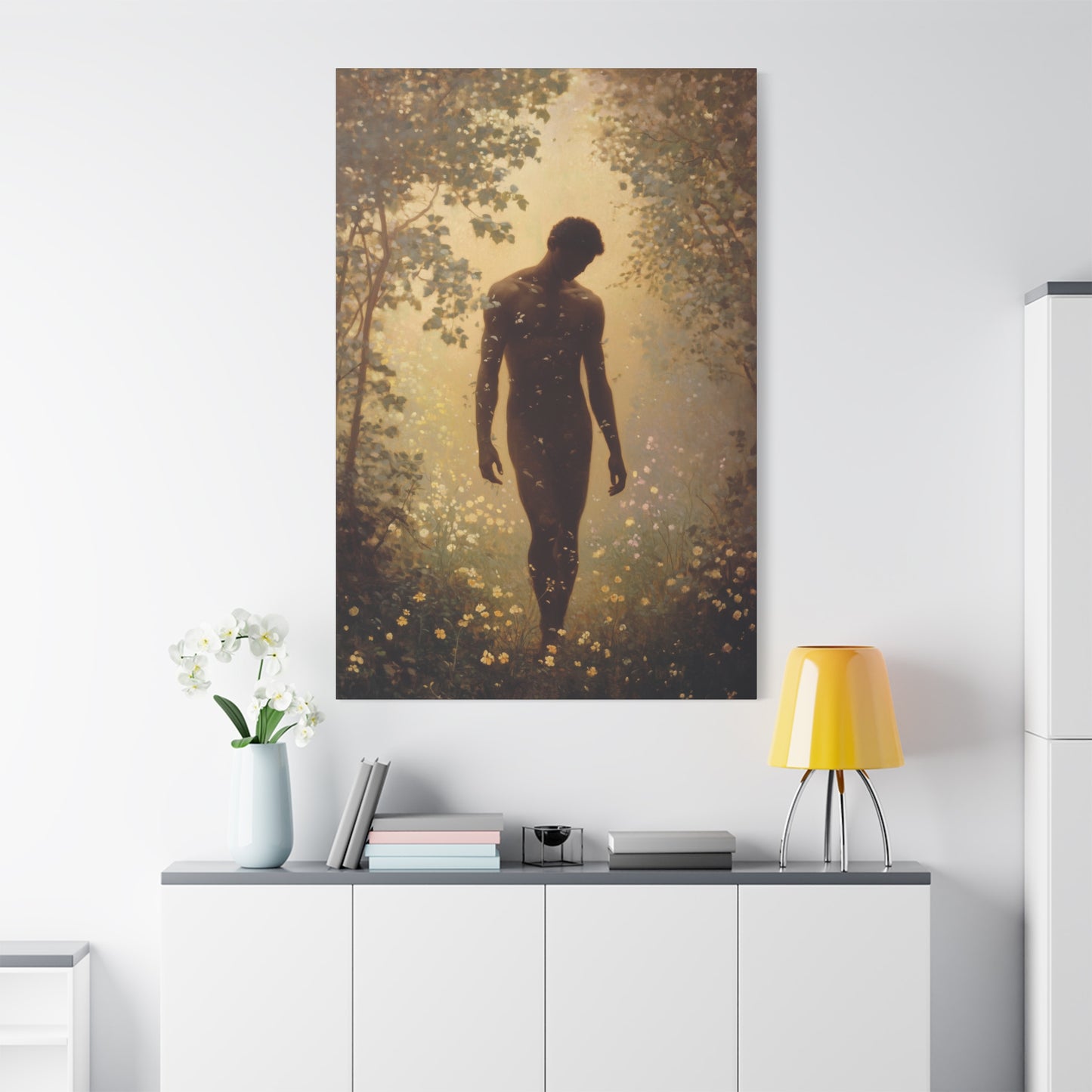 Saint Adam - Museum Wrapped Canvas - Sanctified Souls Print - Religious Art for your Home
