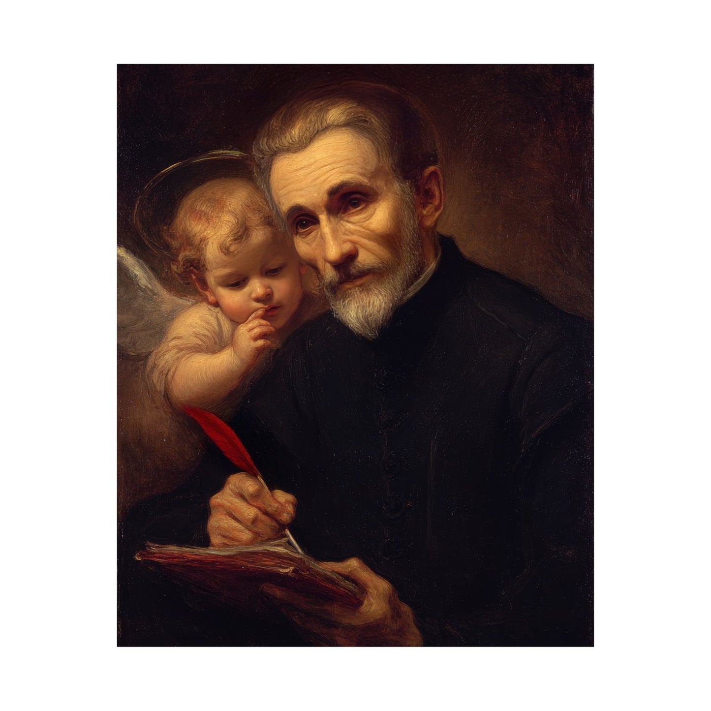 Saint Peter Canisius - Sanctified Souls Print - Multiple Sizes - Premium Matte Vertical Posters
