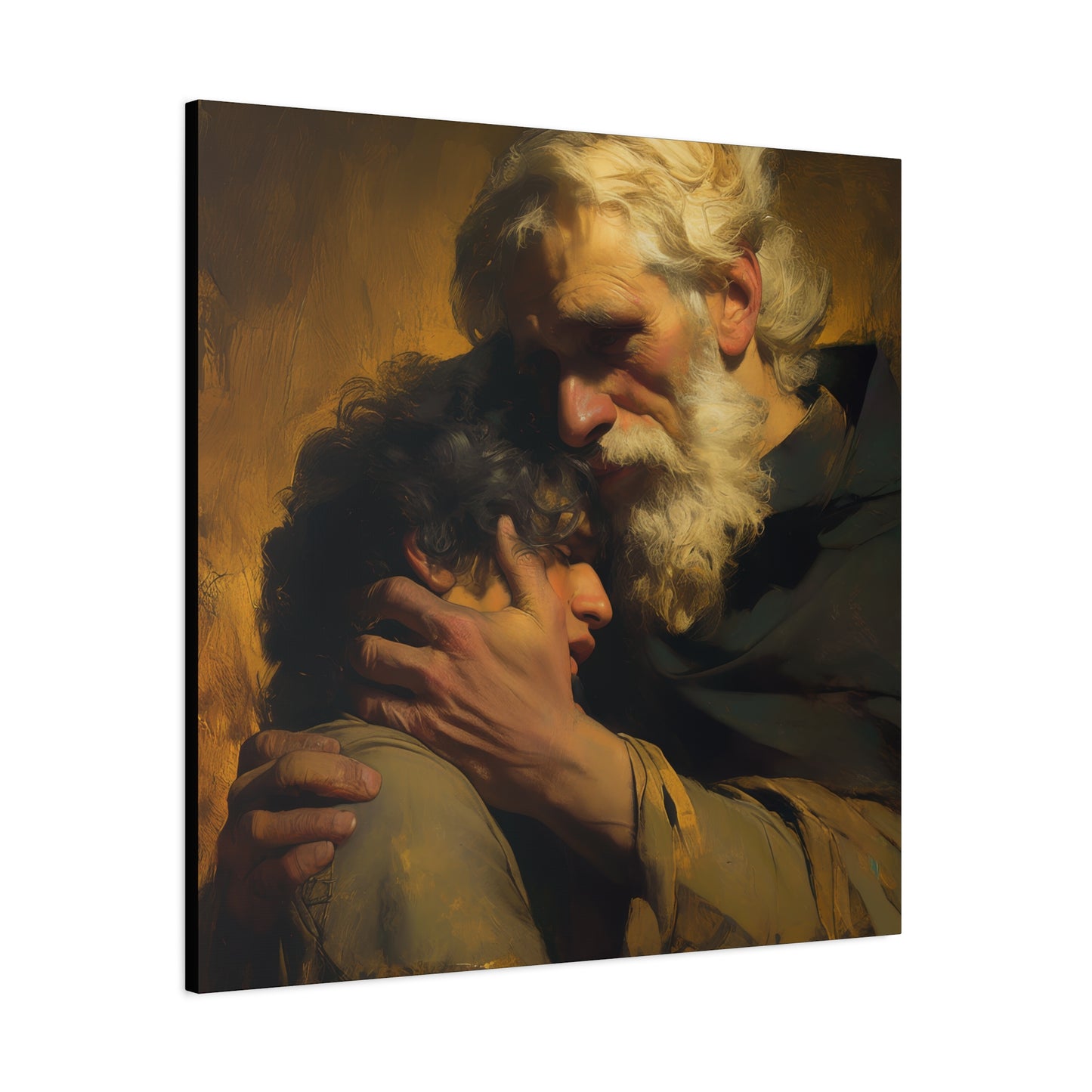 The Return of the Prodigal Son - Gallery Wrapped Canvas - Print - Religious Art for your Home - Catholic Art Print