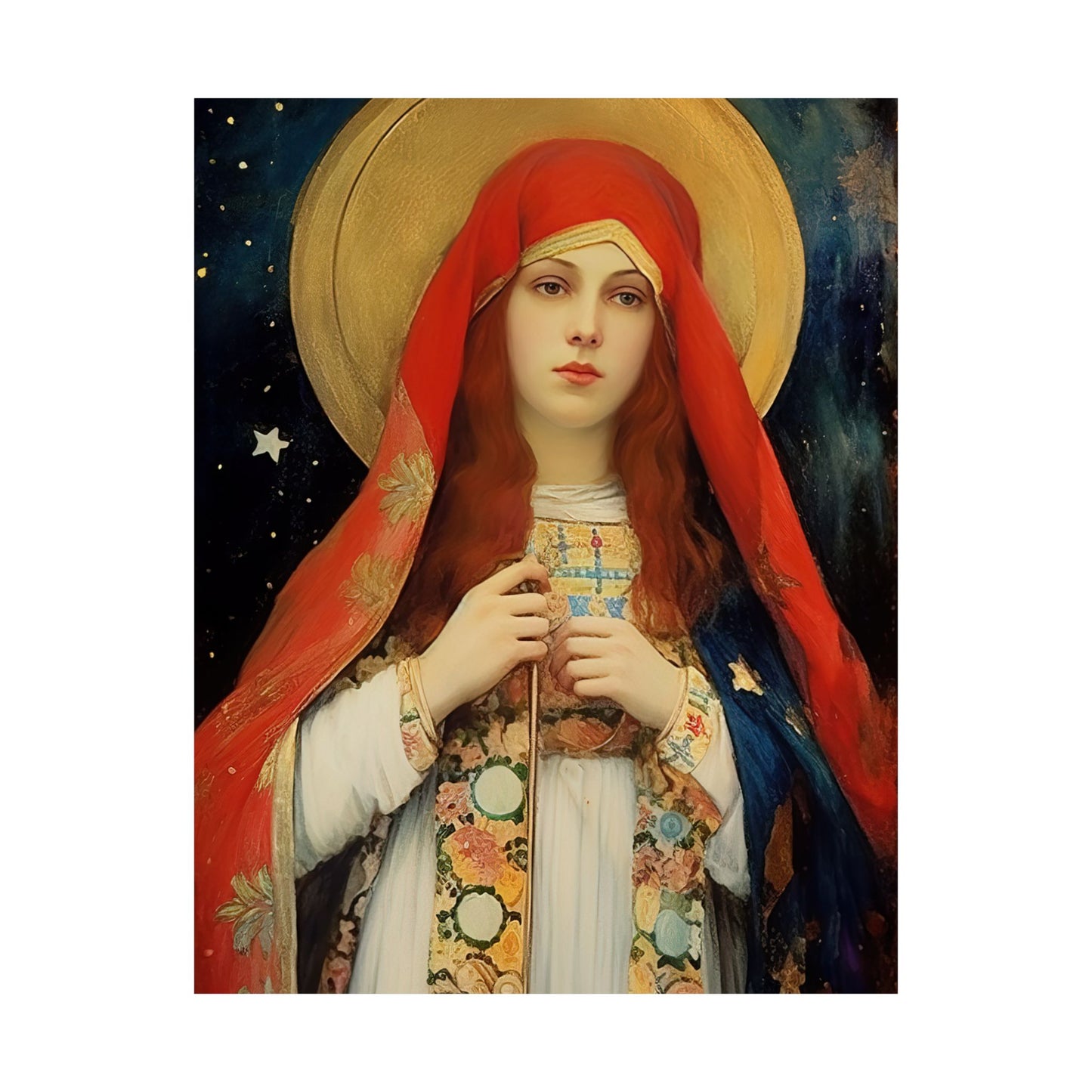 Saint Sabina Print - Sanctified Souls Print - Multiple Sizes - Premium Matte Vertical Posters