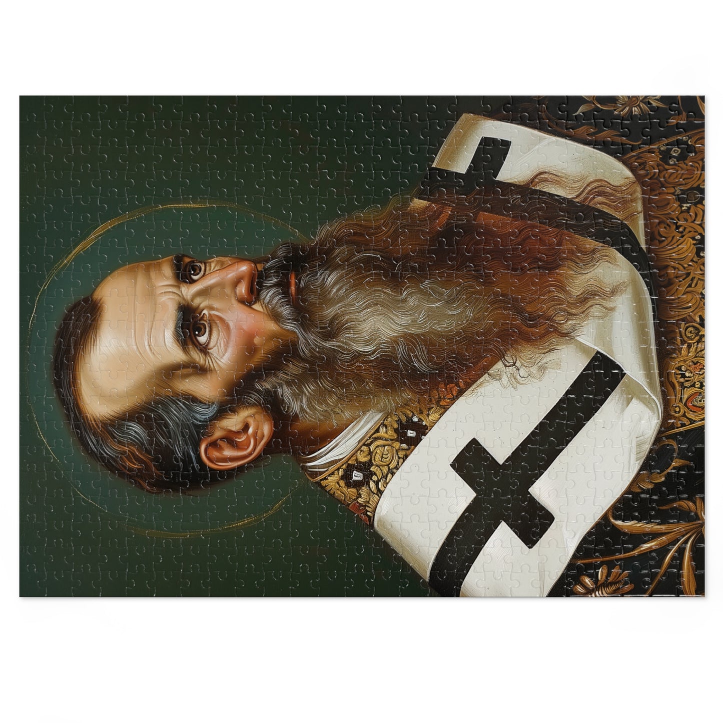 Saint Basil the Great - Puzzle and Keepsake Tin - Religious Jigsaw Puzzle (30, 110, 252, 500,1000-Piece) - Religious Puzzle