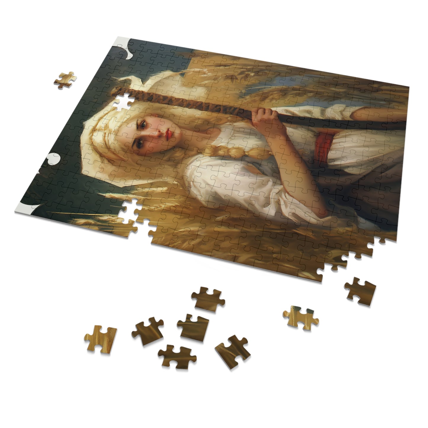 Saint Notburga - Puzzle and Keepsake Tin - Religious Jigsaw Puzzle (30, 110, 252, 500,1000-Piece) - Religious Puzzle