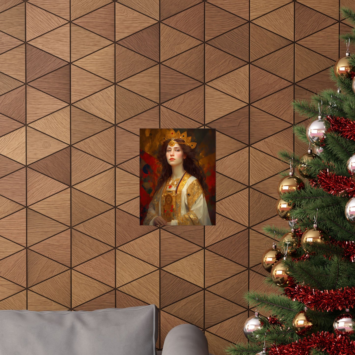 Saint Barbara - Sanctified Souls Print - Multiple Sizes - Premium Matte Vertical Posters