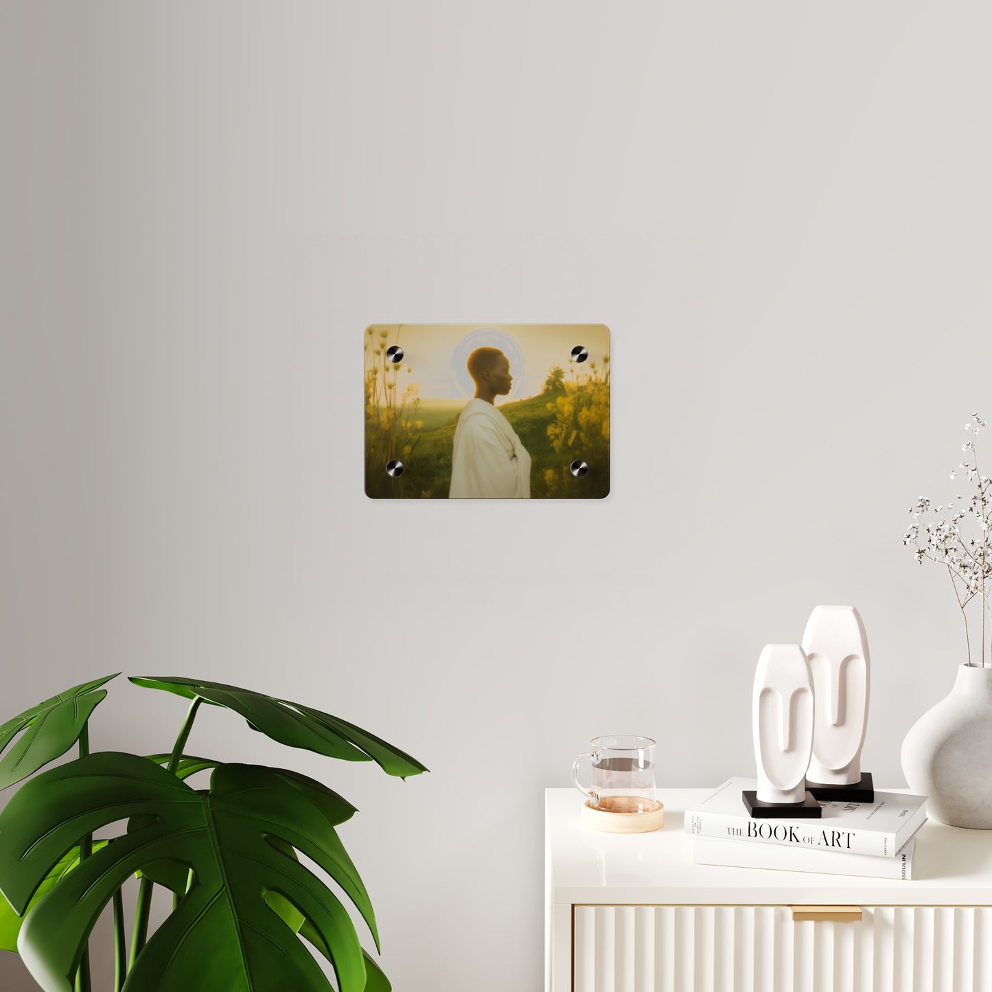 Saint Charles Lwanga Wall Art Panel - Ready to Hang Acrylic Print - Catholic Saint Art - Patron Saint Print - No Frame needed