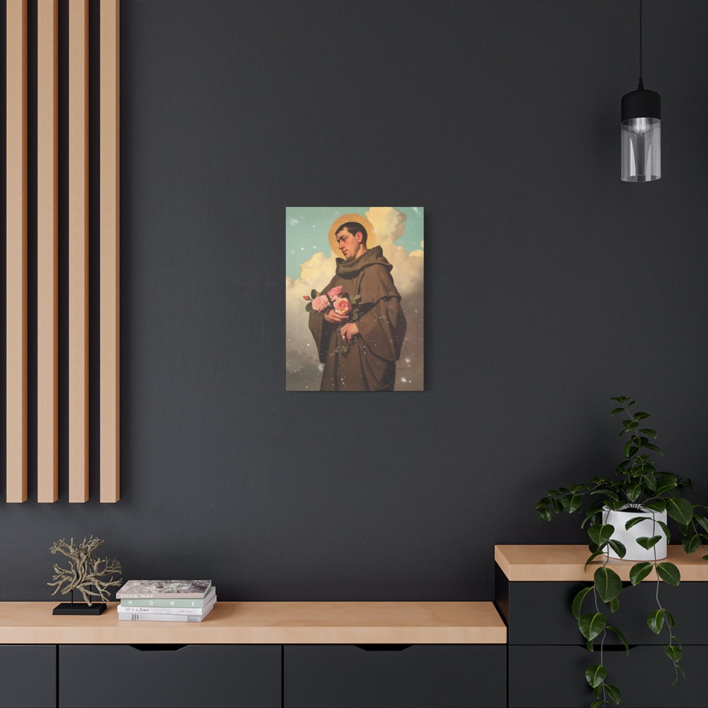 Saint Didacus of Alcala - Gallery Wrapped Canvas - Print - Religious Art for your Home - Catholic Art