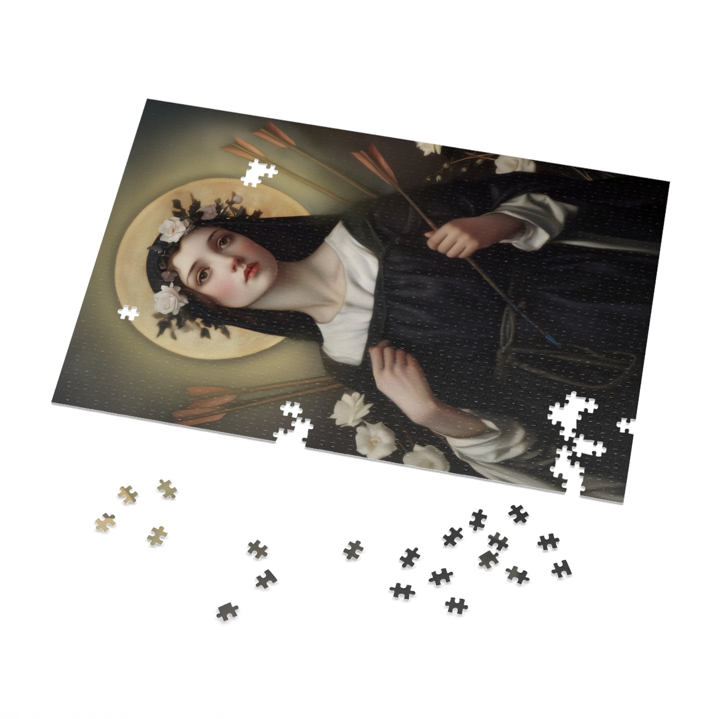 Saint Dorothy of Montau - Puzzle & Keepsake Tin - Religious Jigsaw Puzzle (30, 110, 252, 500,1000-Piece)