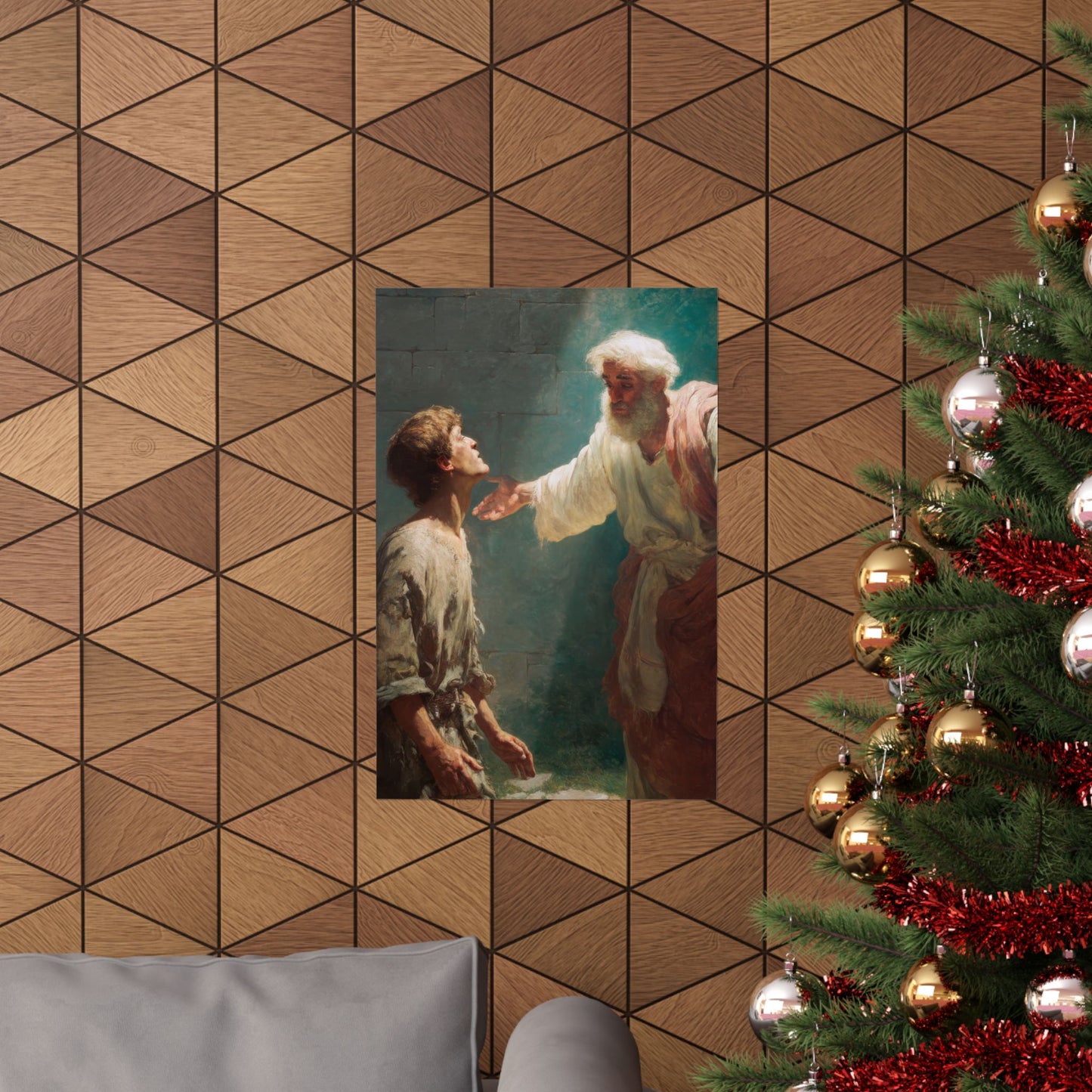 Homecoming of the Prodigal Son - Sanctified Souls Print - Multiple Sizes - Premium Matte Vertical Posters