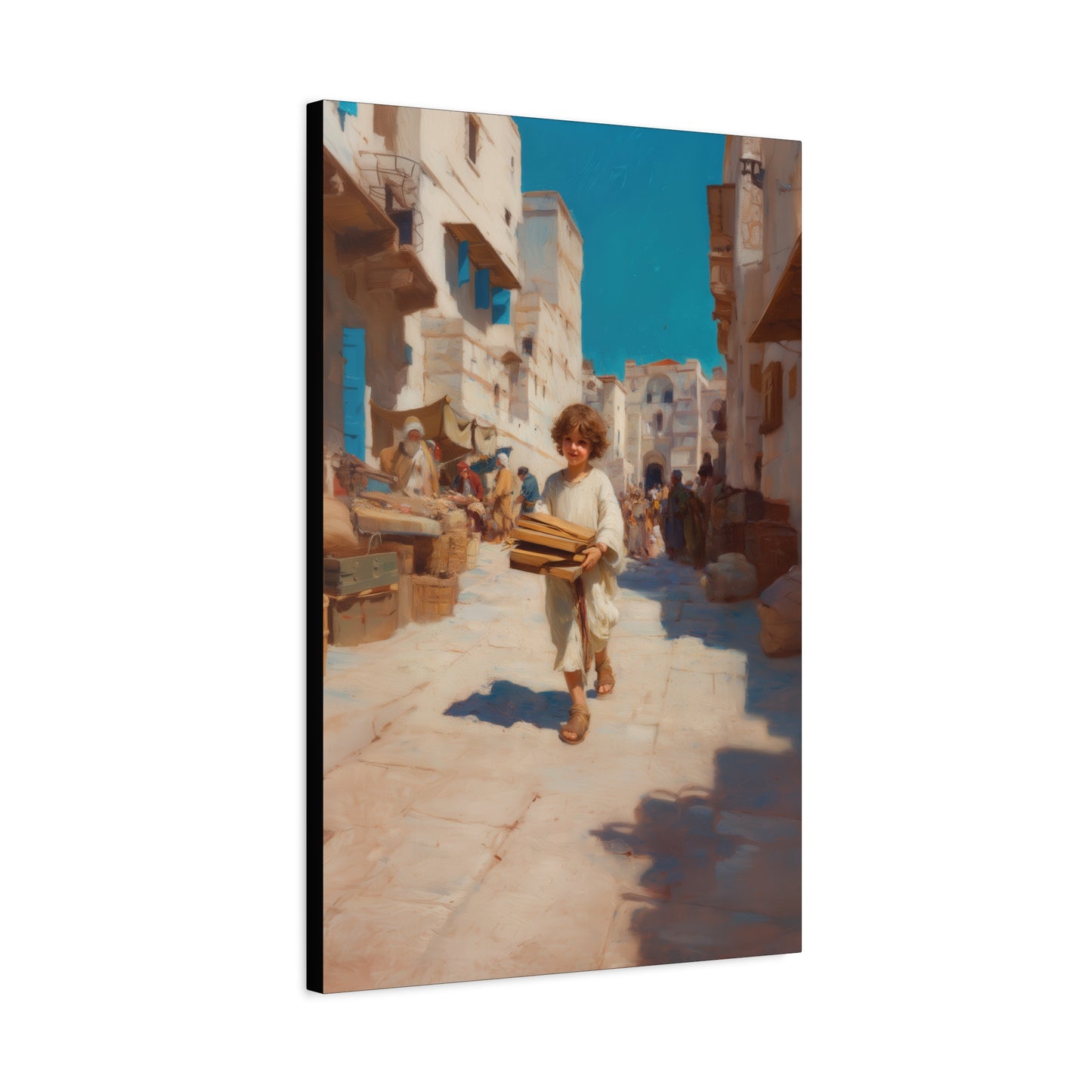 Nazareth and the Hidden Light of Christ - Gallery Wrapped Canvas - Print - Religious Art for your Home - Catholic Art