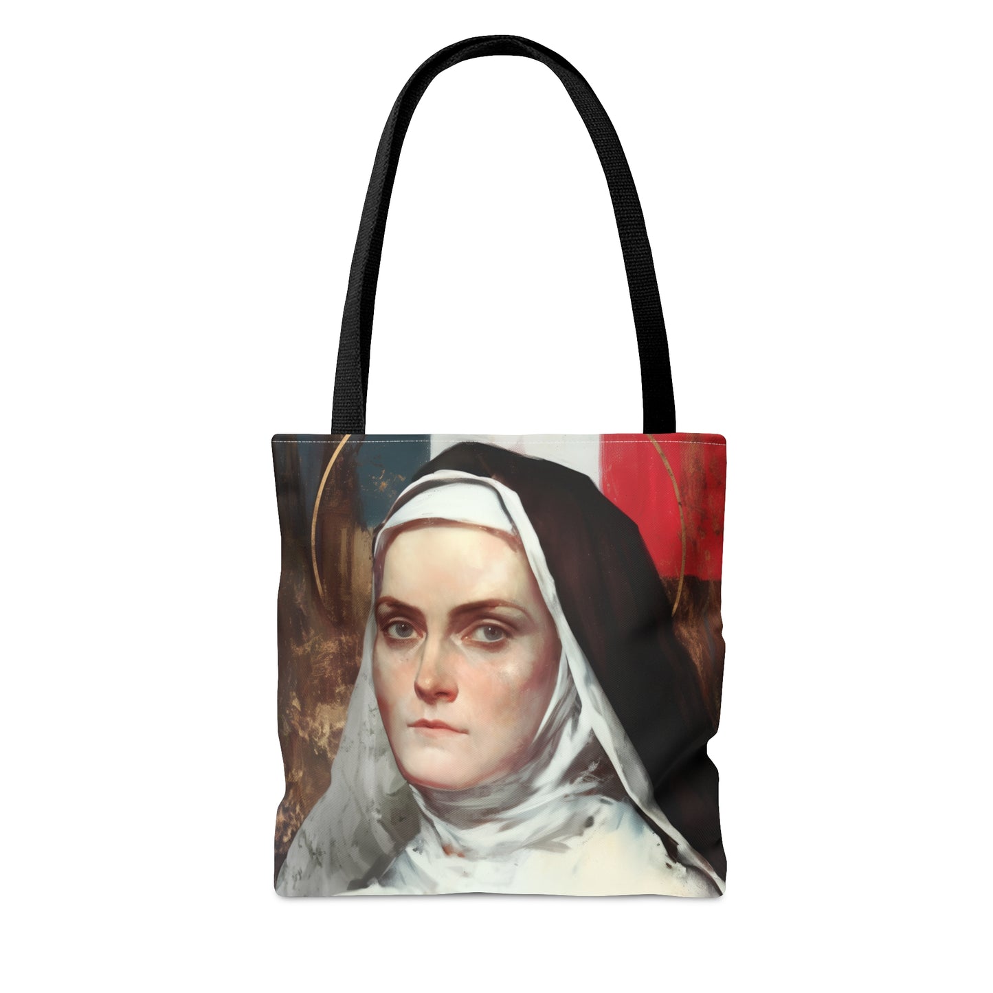 Saint Jeanne-Antide Thouret Tote Bag - Large Medium Small Faith Art Bag - Catholic Faith Purse - Religious - Prayer Bag - Devotional Purse