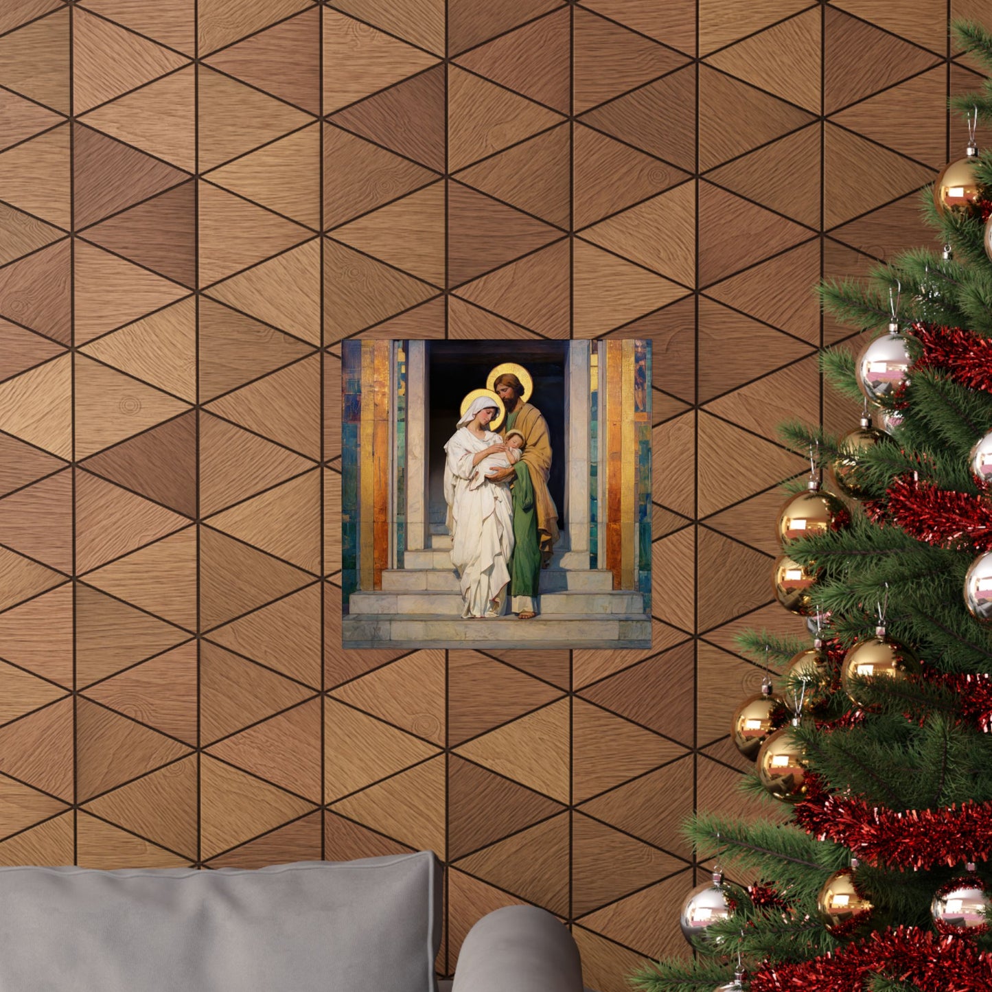 The Feast of the Presentation of the Lord - Holy Family - Sanctified Souls Print - Multiple Sizes - Premium Matte Vertical Posters