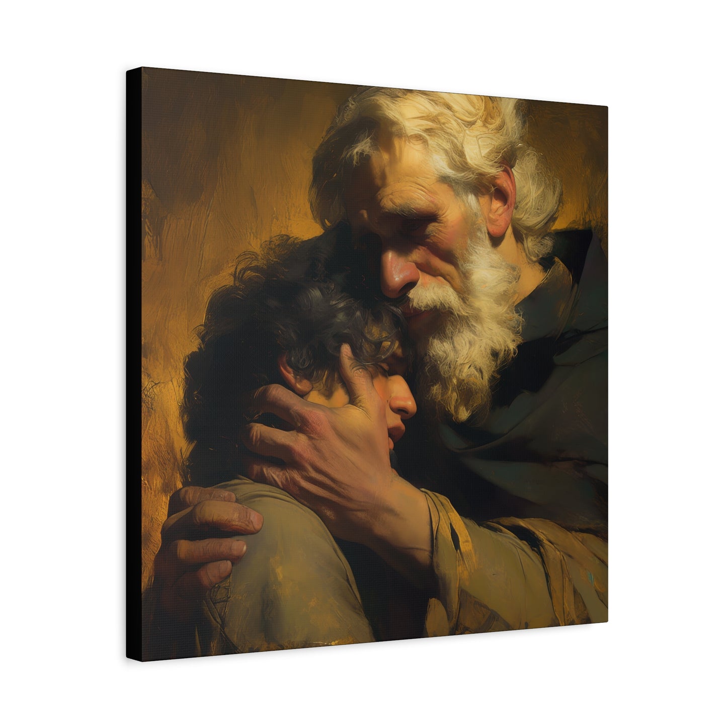 The Return of the Prodigal Son - Gallery Wrapped Canvas - Print - Religious Art for your Home - Catholic Art Print