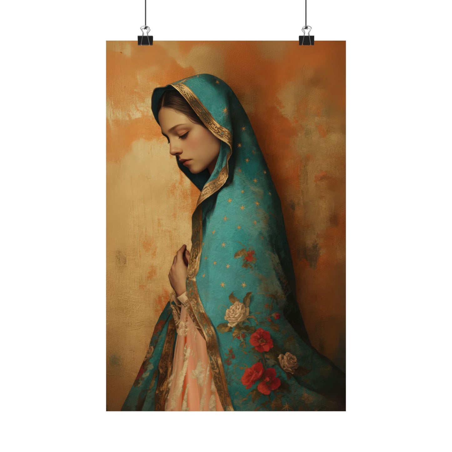Our Lady of Guadalupe - Sanctified Souls Print - Multiple Sizes - Premium Matte Vertical Posters