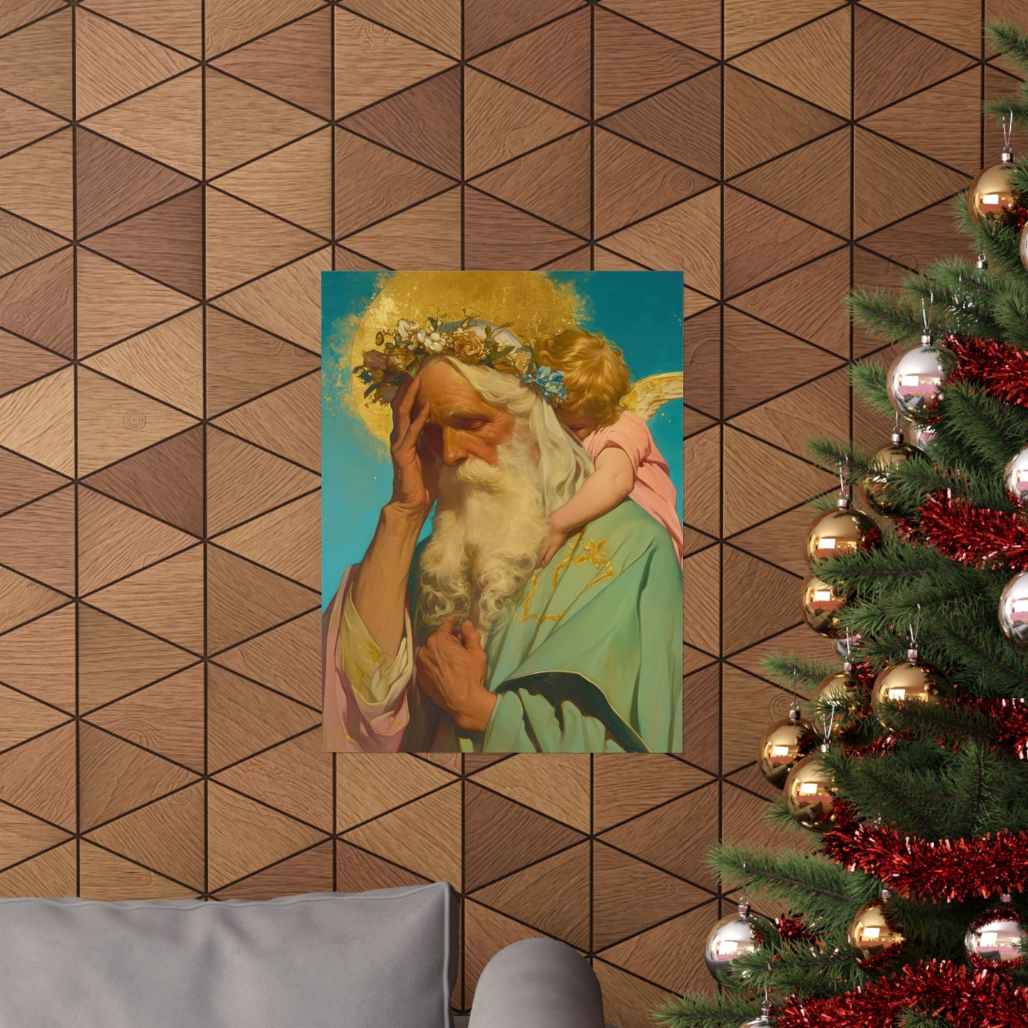 Saint Alexis Falconieri - Sanctified Souls Print - Multiple Sizes - Premium Posters - Catholic Art - Christian Home Decor Artwork