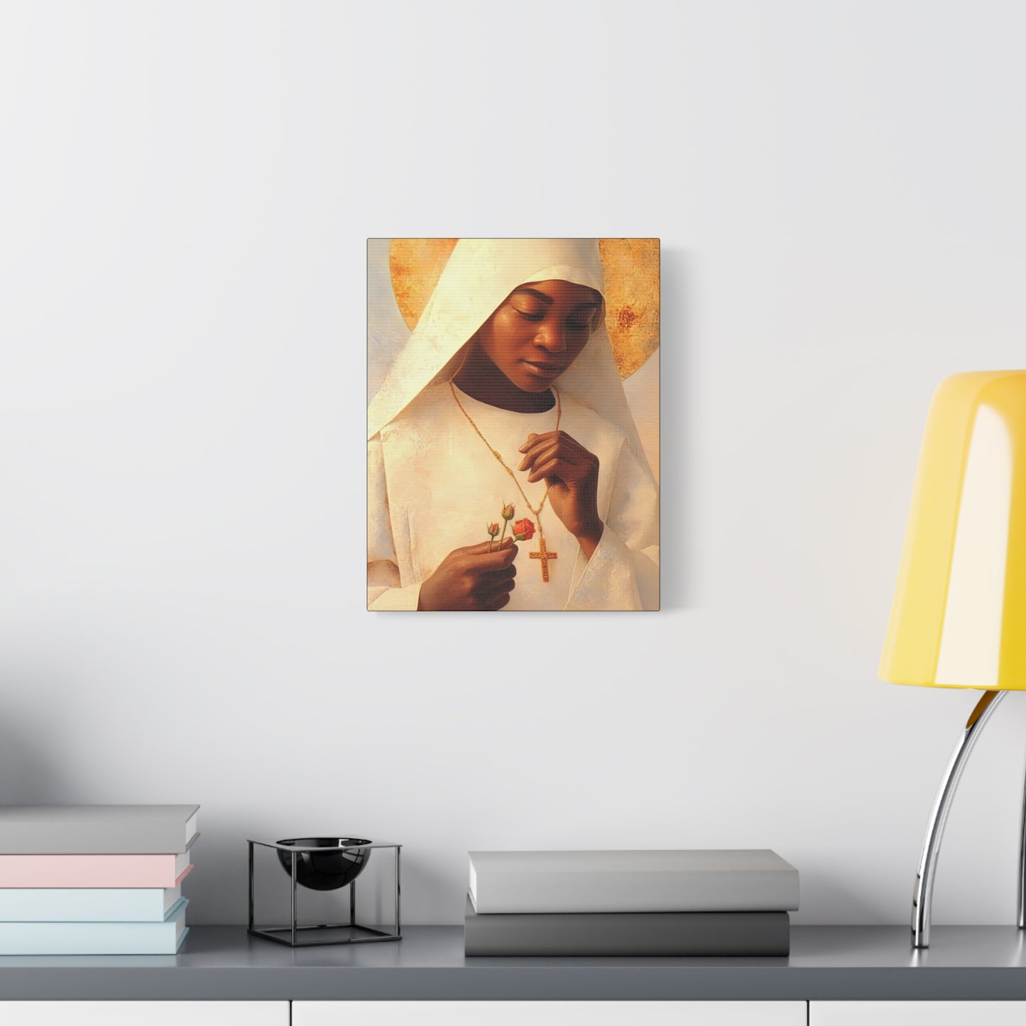 Blessed Marie-Clementine Anuarite Nengapeta - Gallery Wrapped Canvas - Print - Religious Art for your Home - Catholic art print
