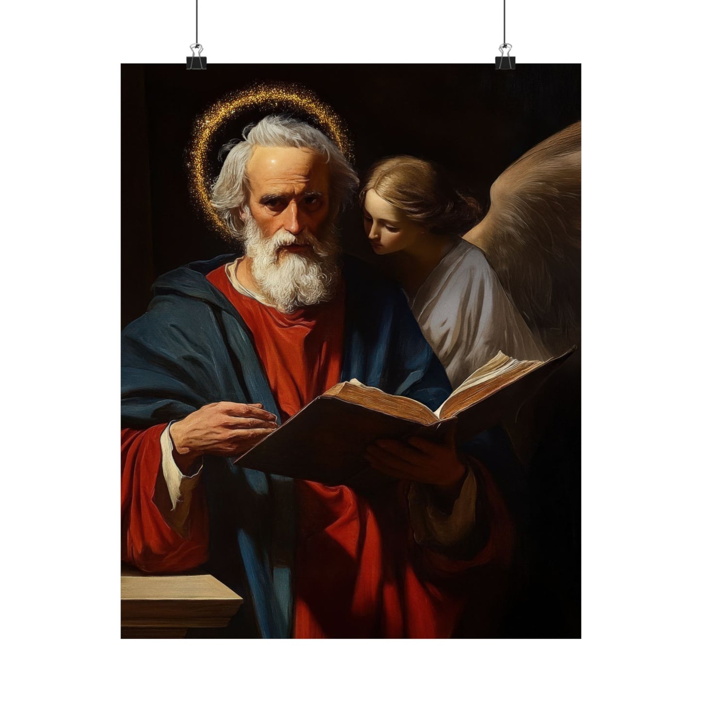 Saint Matthew the Apostle - Sanctified Souls Print - Multiple Sizes - Premium Matte Vertical Posters