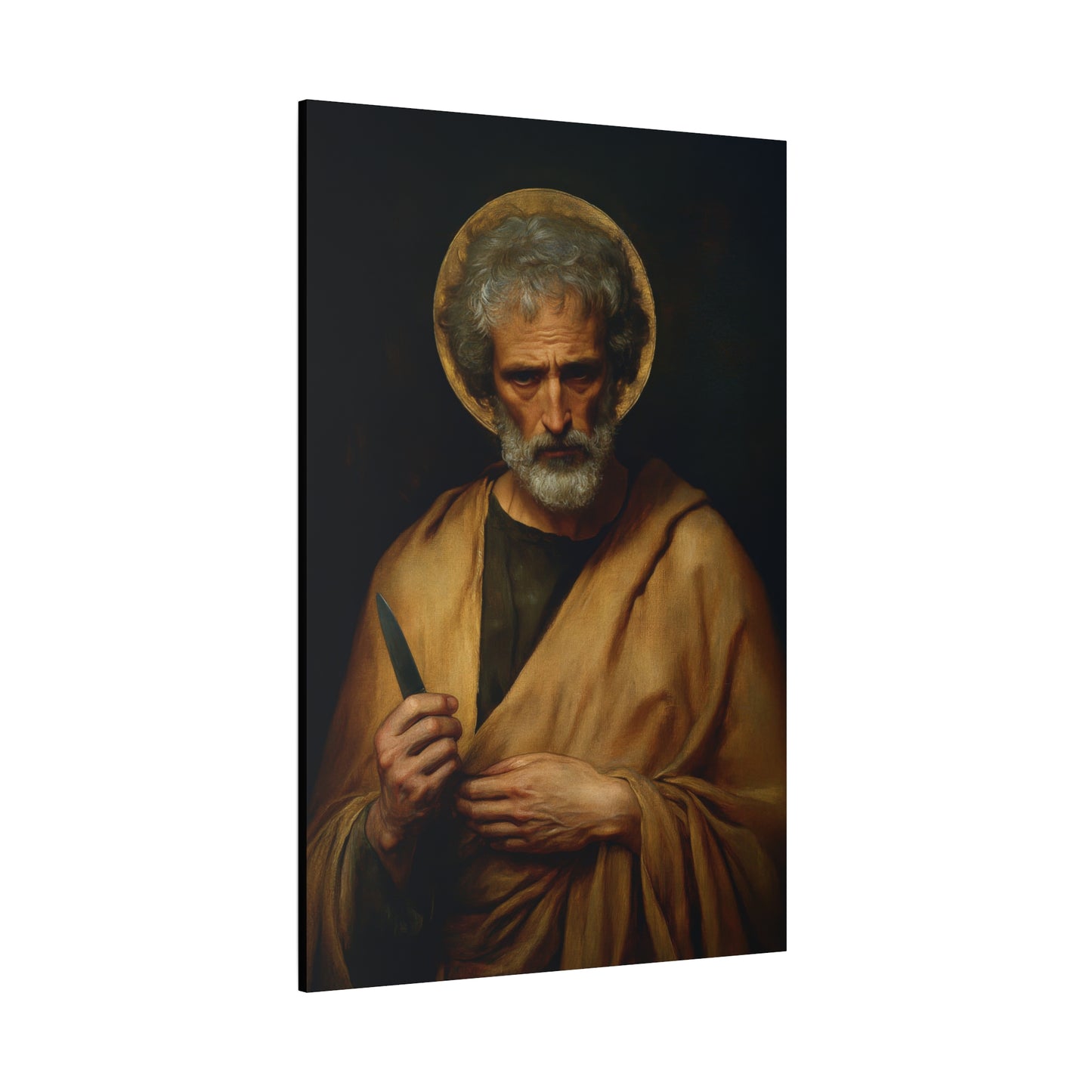 Saint Bartholomew the Apostle  - Gallery Wrapped Canvas - Print - Religious Art for your Home - Catholic