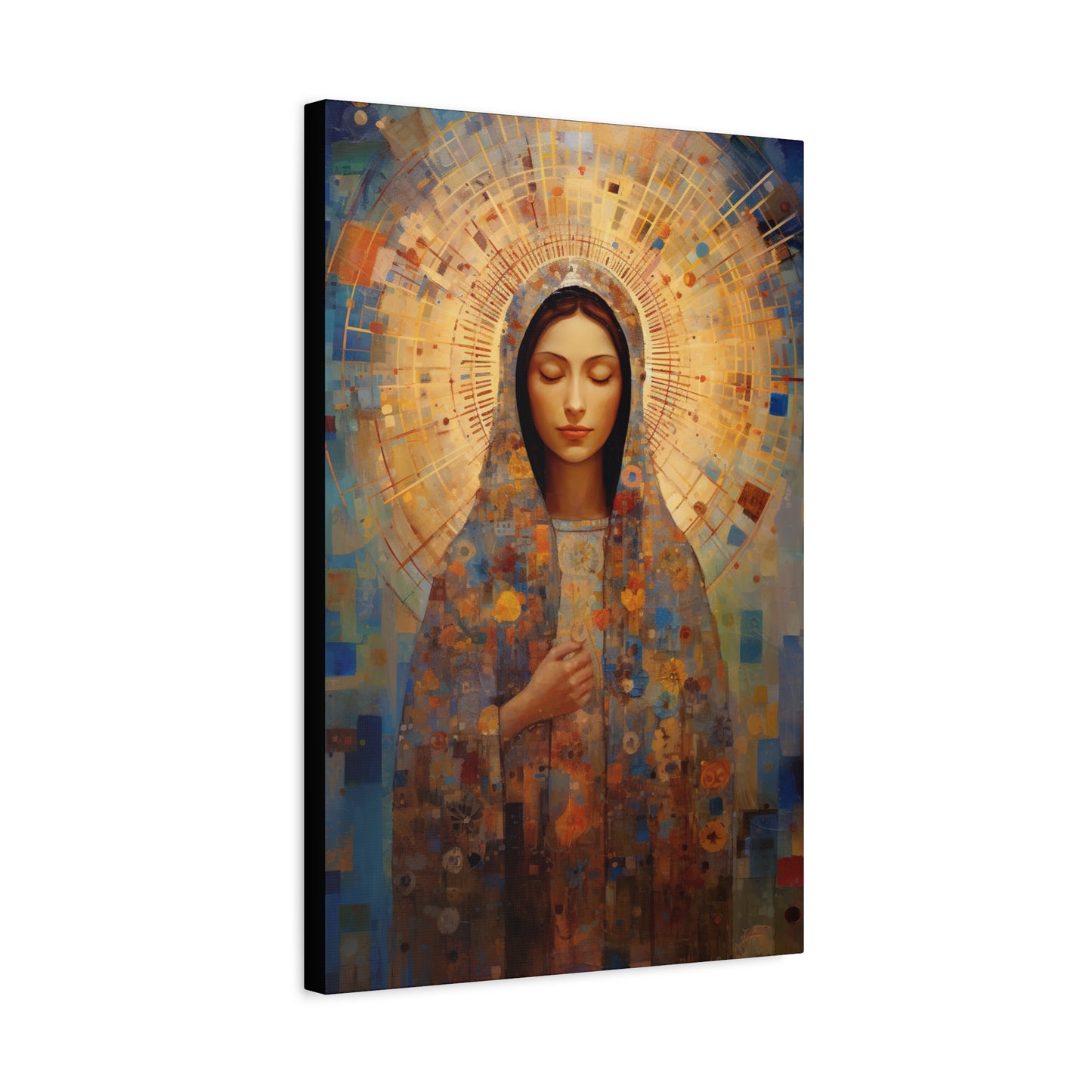 The Virgin of the Americas : Our Lady of Guadalupe Museum Wrapped Canvas Print - Multiple Sizes - Catholic Home art